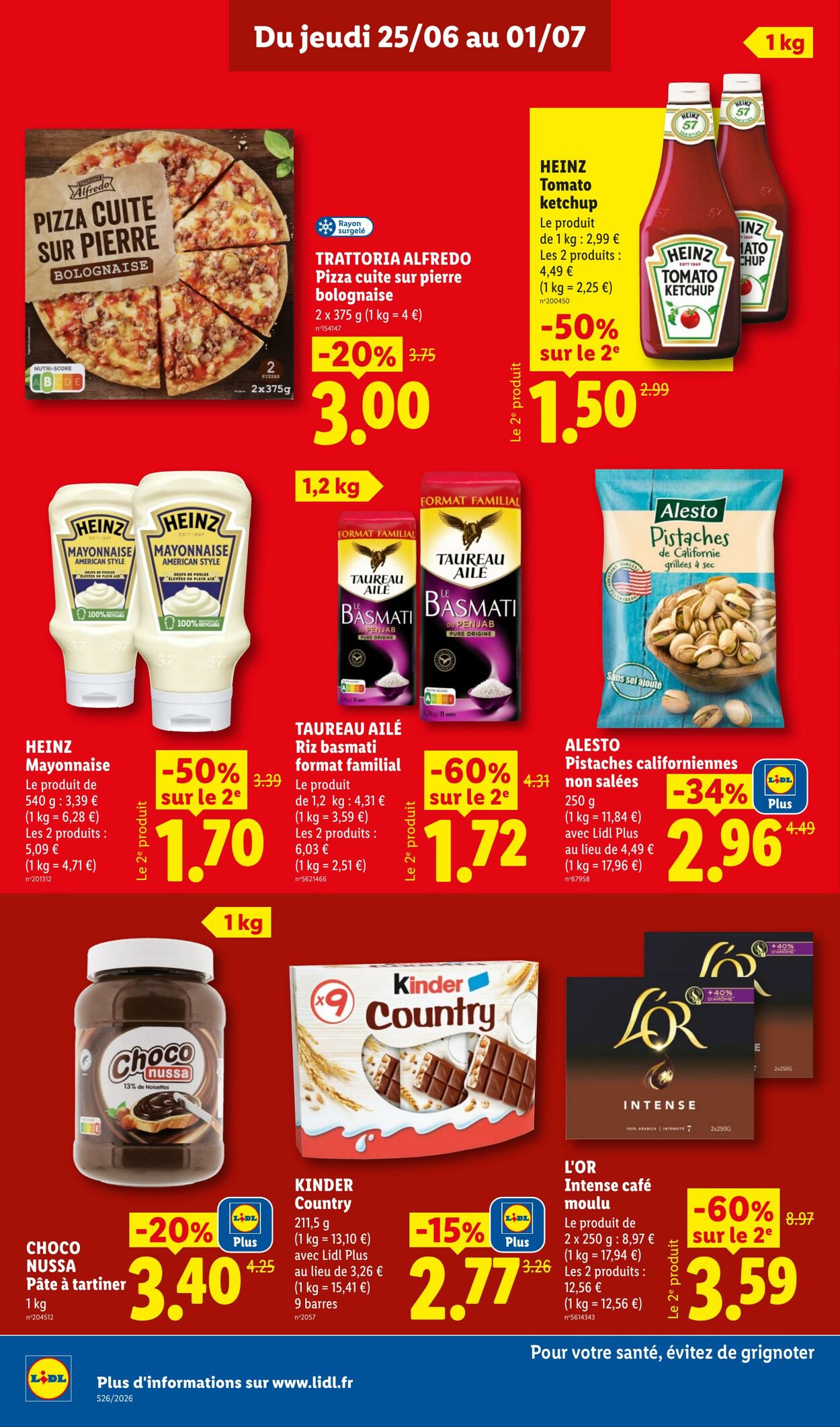 Catalogue Lidl 21.06.2026 - 01.07.2026