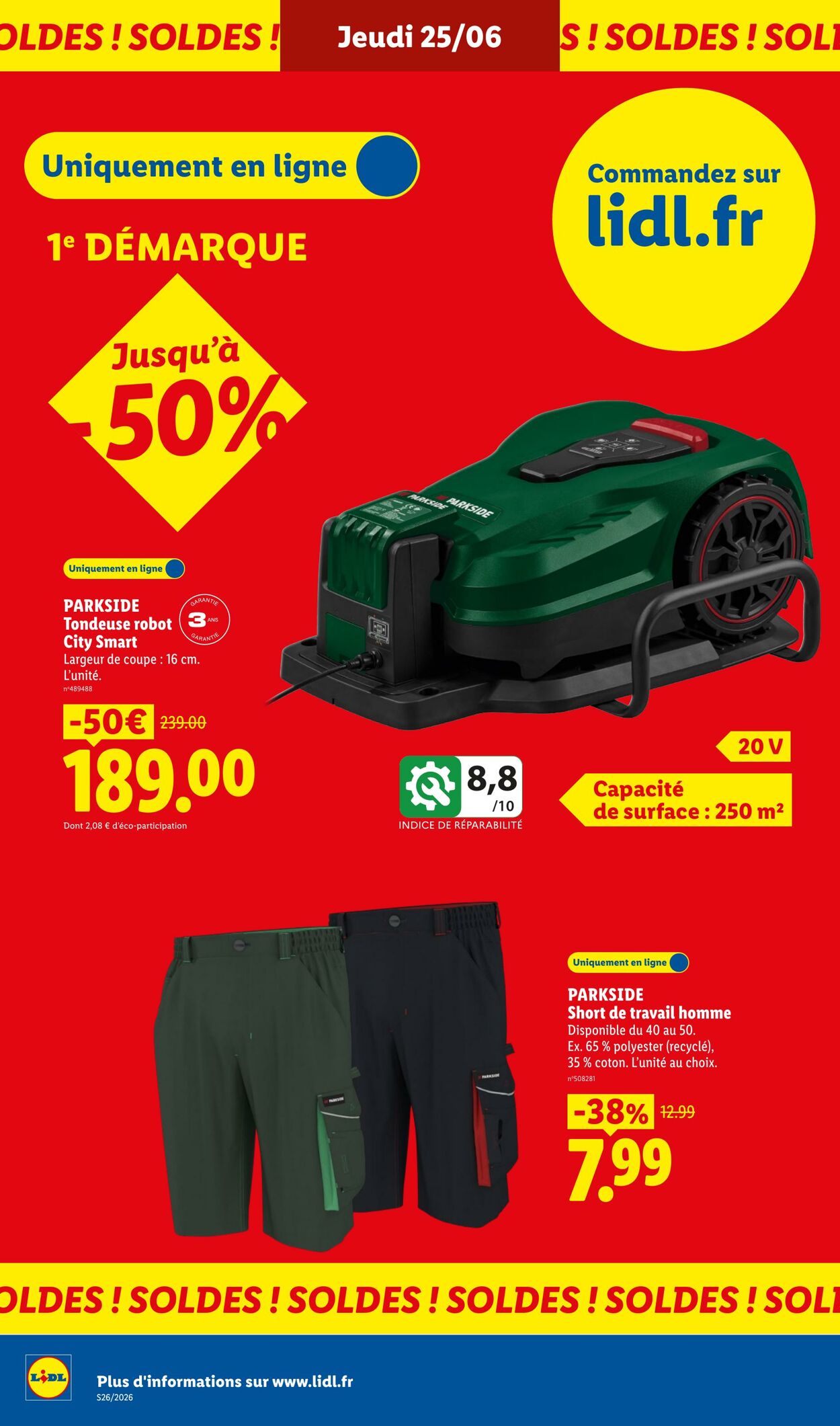 Catalogue Lidl 21.06.2026 - 01.07.2026