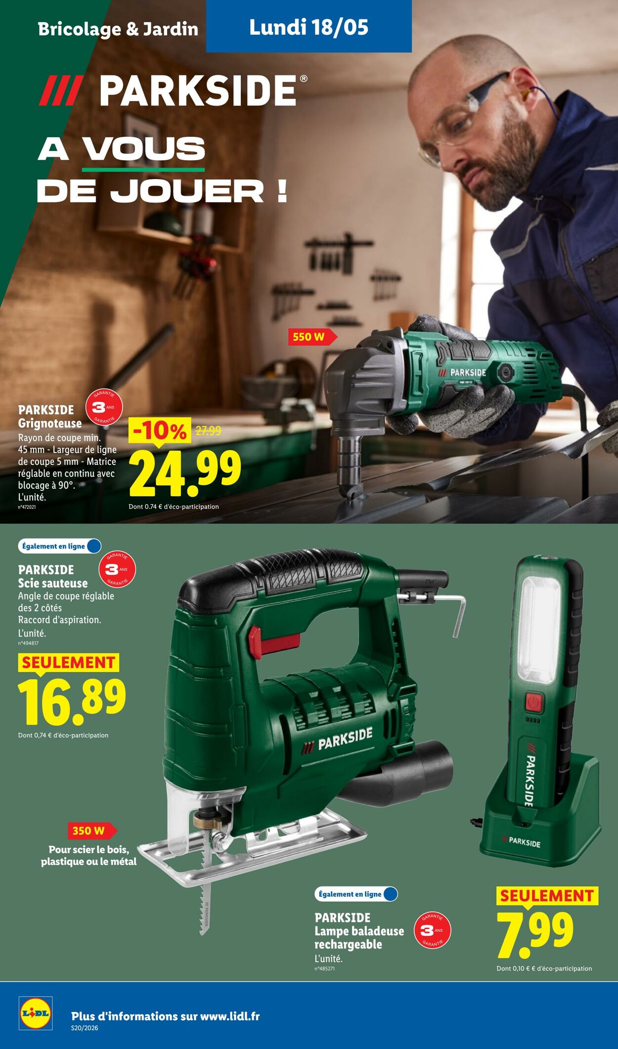 Catalogue Lidl 10.05.2026 - 20.05.2026