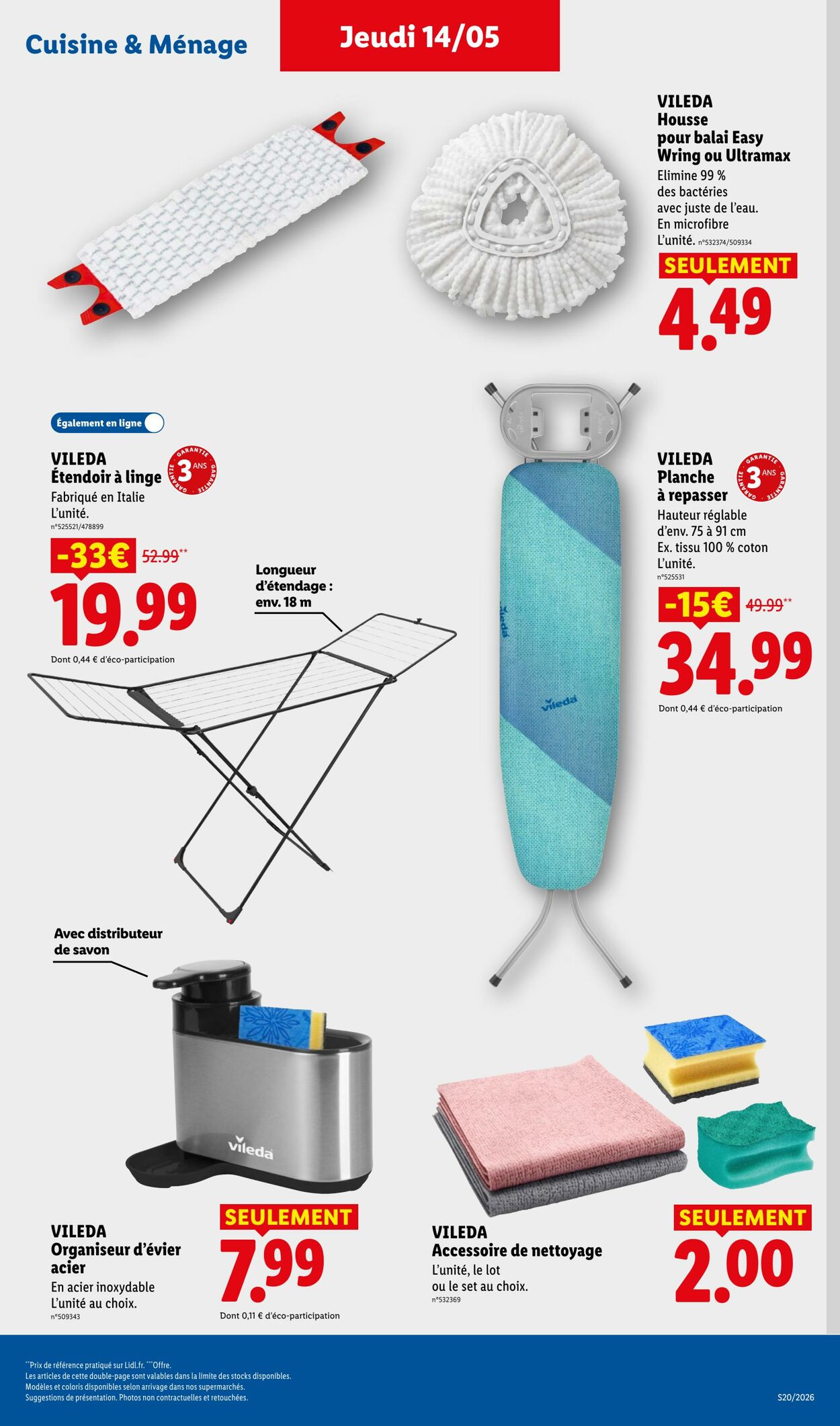 Catalogue Lidl 10.05.2026 - 20.05.2026
