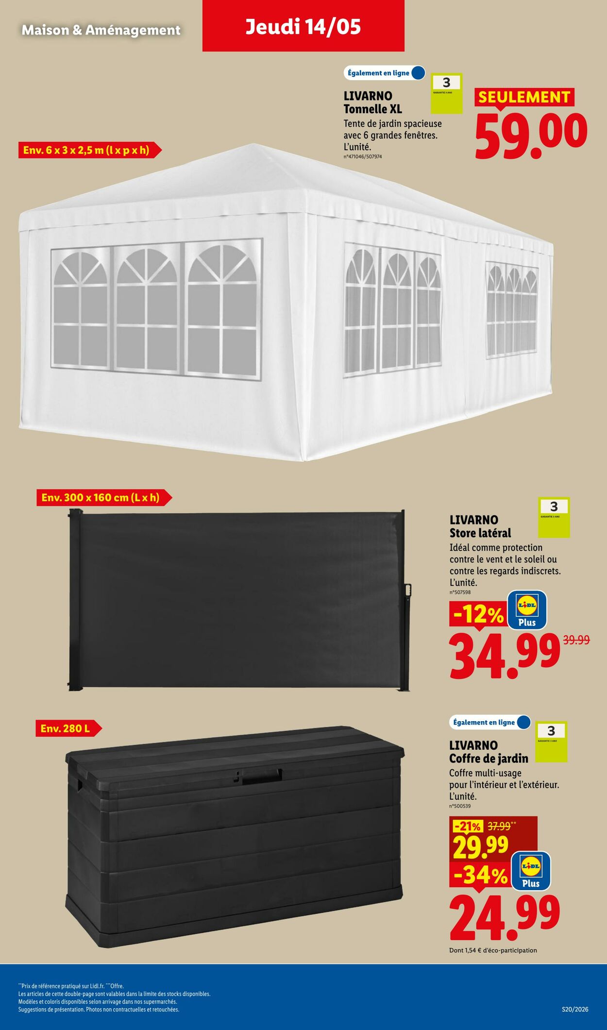 Catalogue Lidl 10.05.2026 - 20.05.2026