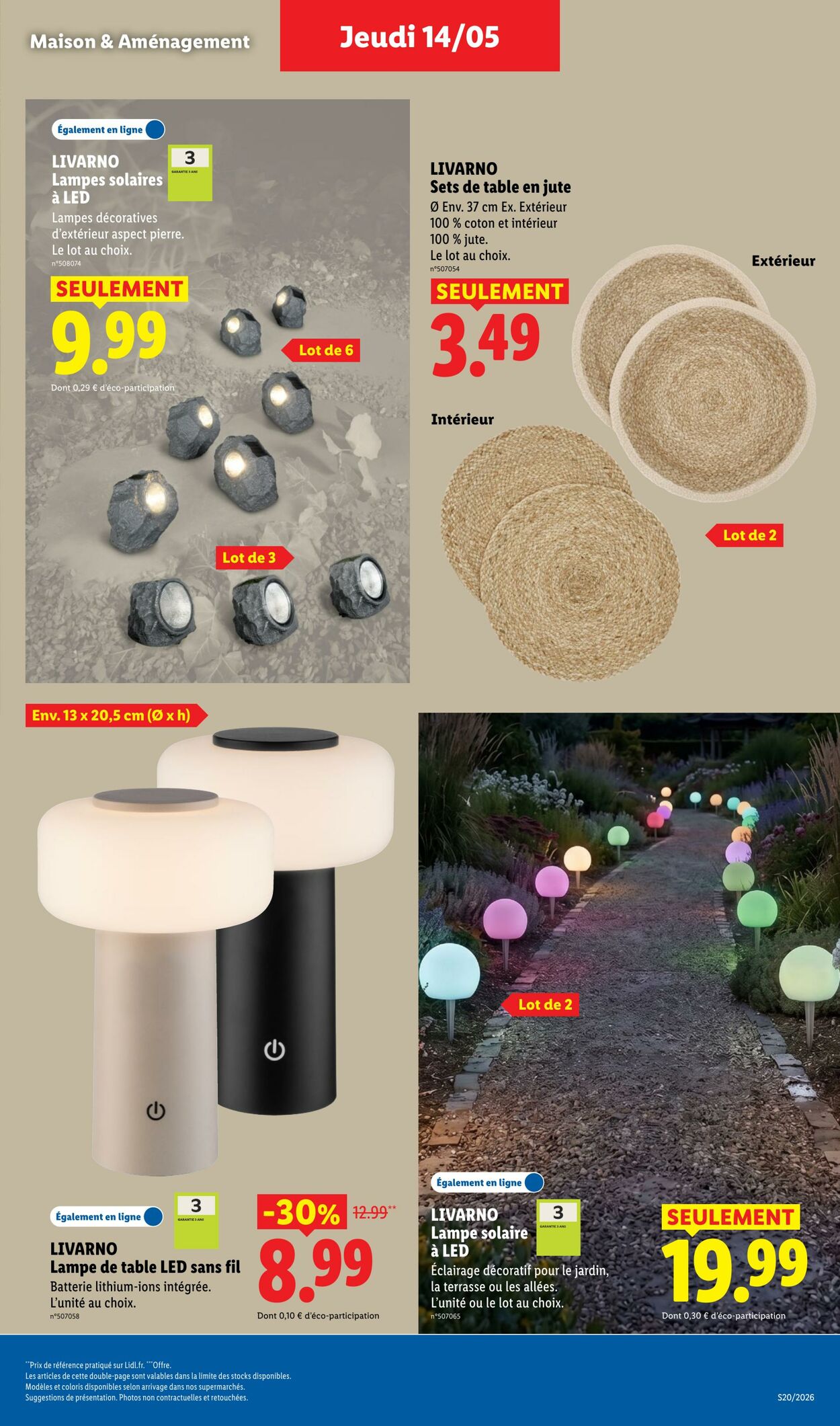 Catalogue Lidl 10.05.2026 - 20.05.2026