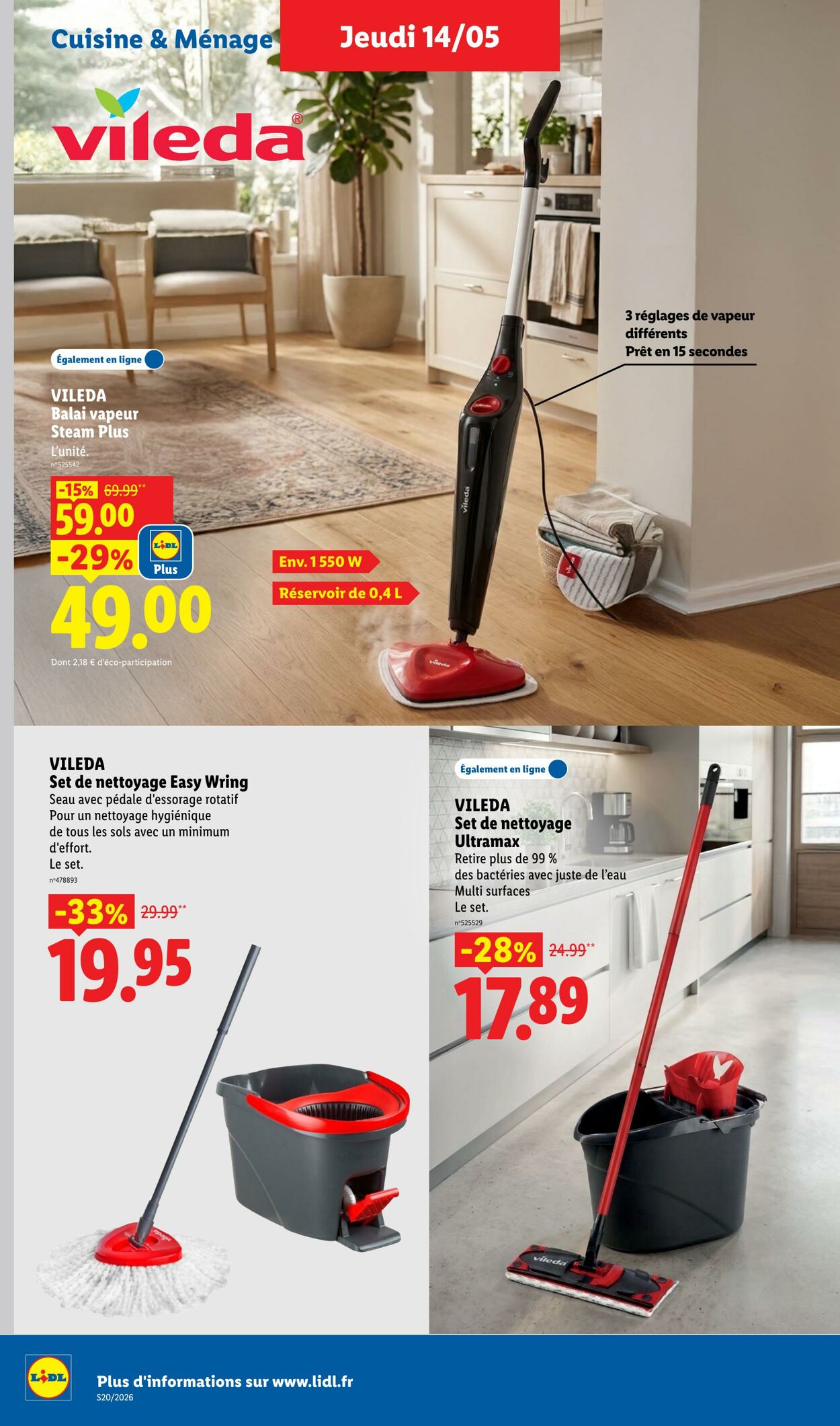 Catalogue Lidl 10.05.2026 - 20.05.2026