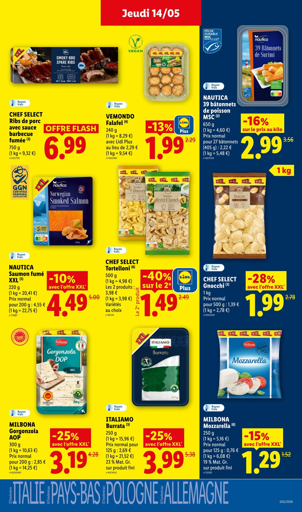 Catalogue Lidl 10.05.2026 - 20.05.2026