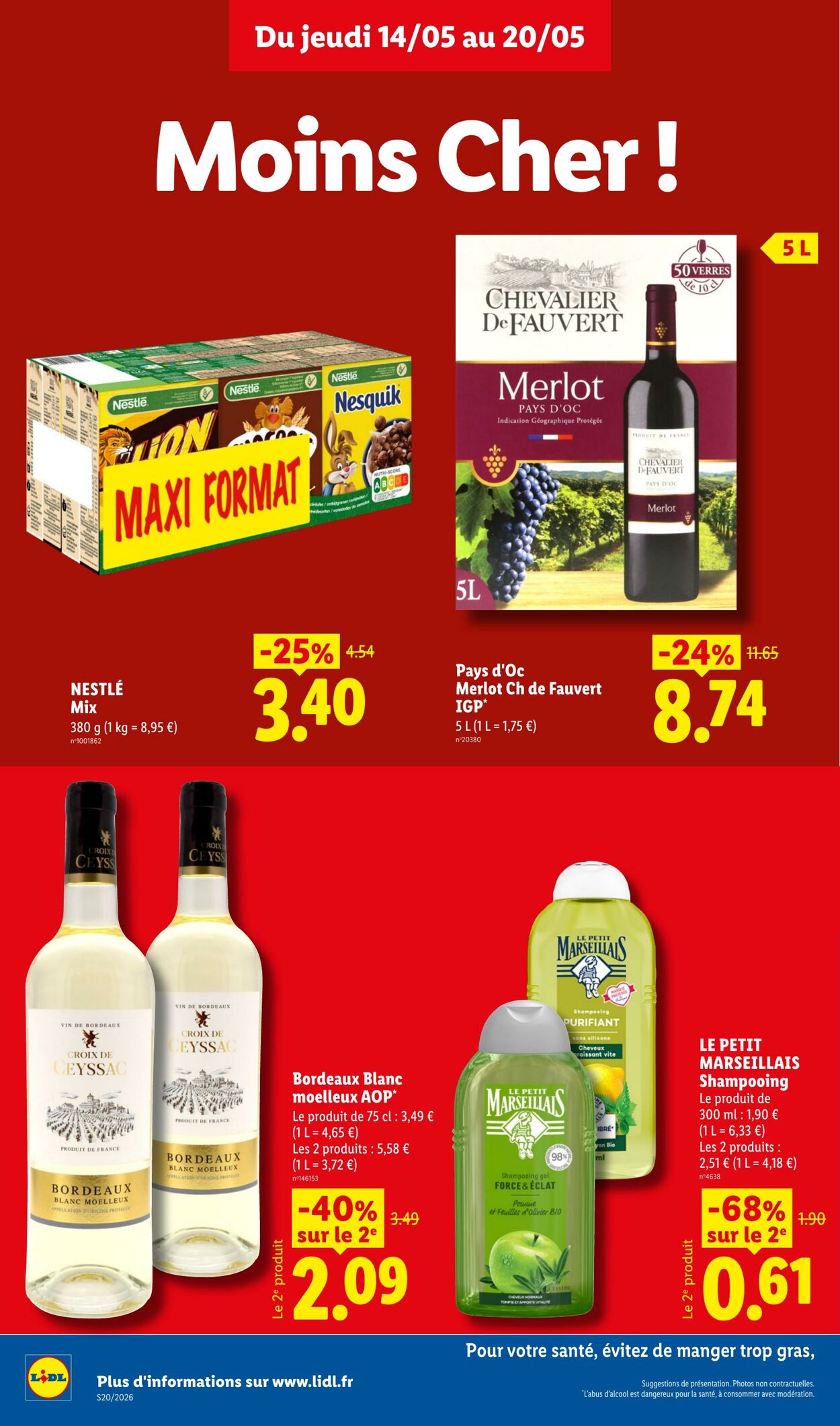 Catalogue Lidl 10.05.2026 - 20.05.2026