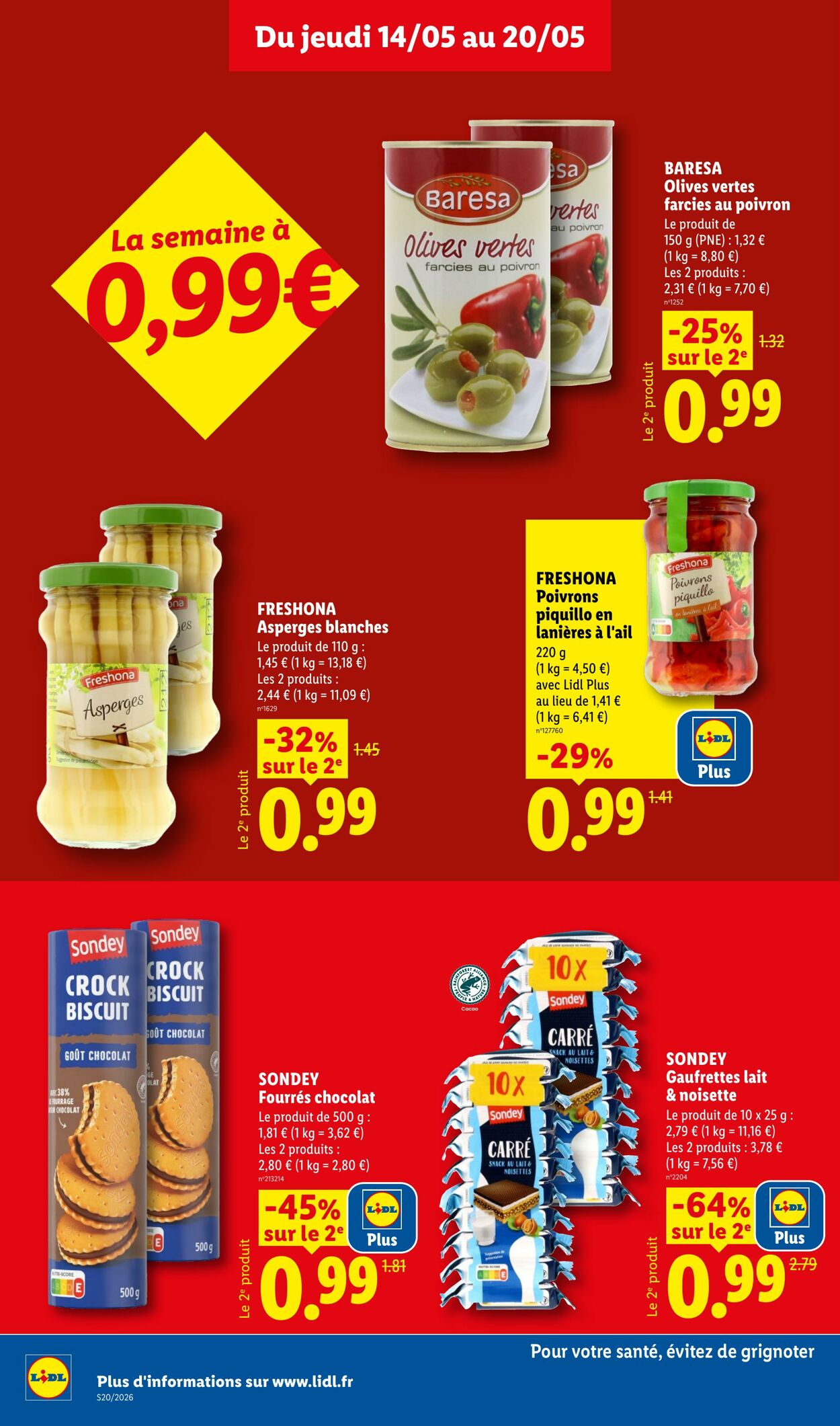 Catalogue Lidl 10.05.2026 - 20.05.2026