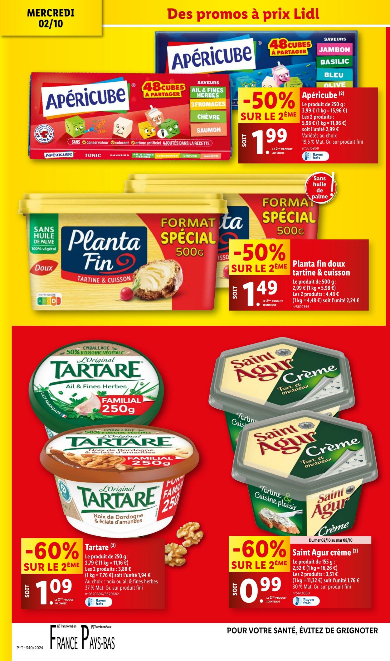 Catalogue Lidl 02.10.2024 - 08.10.2024