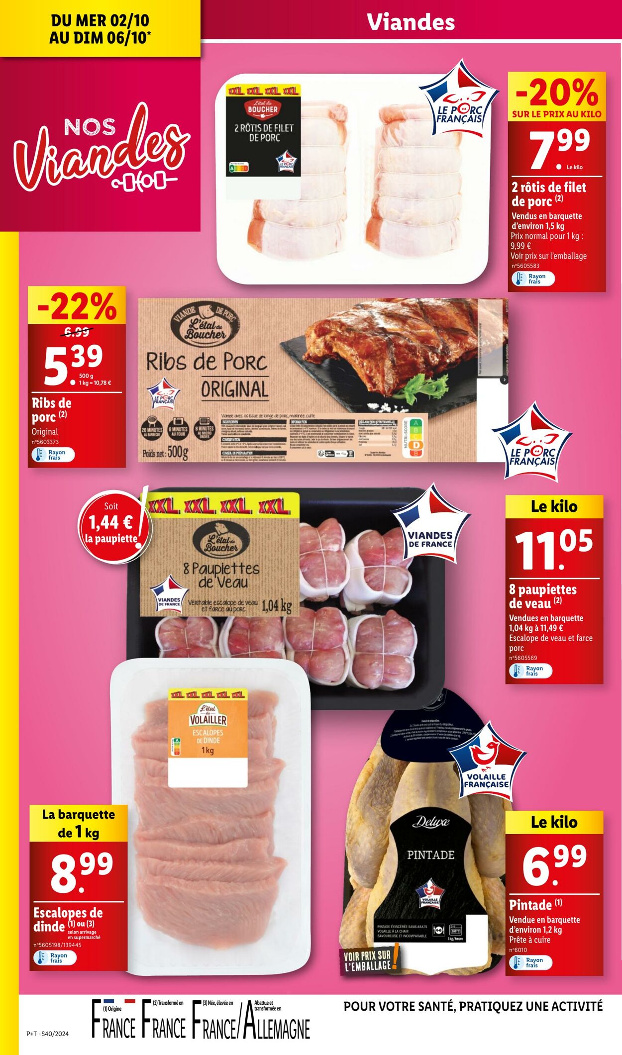 Catalogue Lidl 02.10.2024 - 08.10.2024