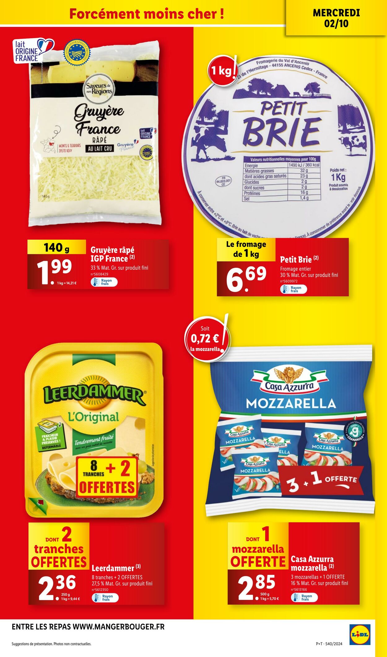 Catalogue Lidl 02.10.2024 - 08.10.2024