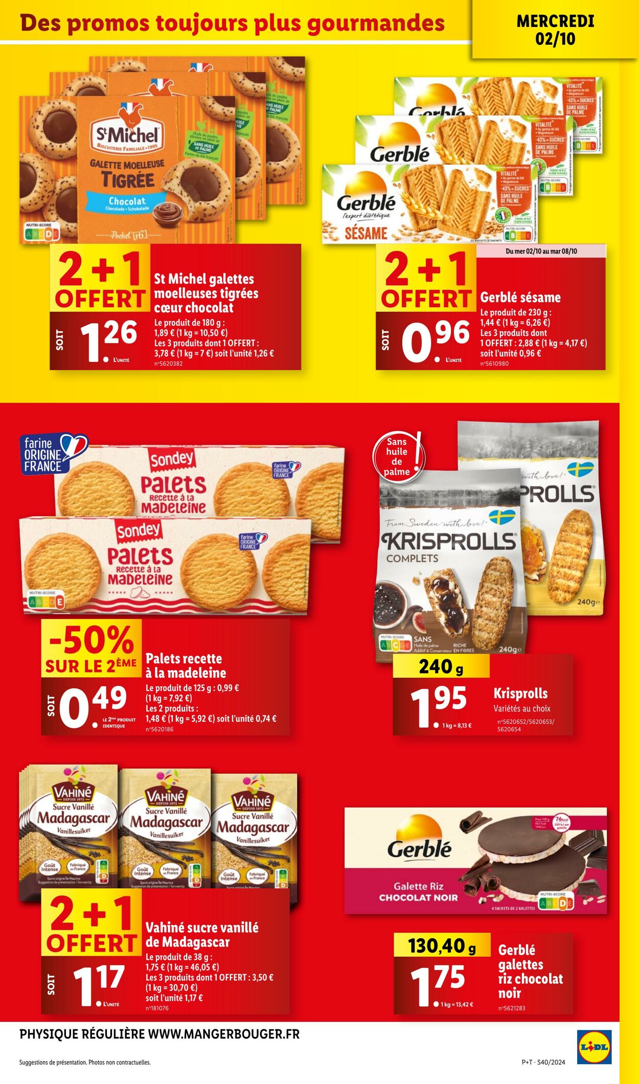 Catalogue Lidl 02.10.2024 - 08.10.2024