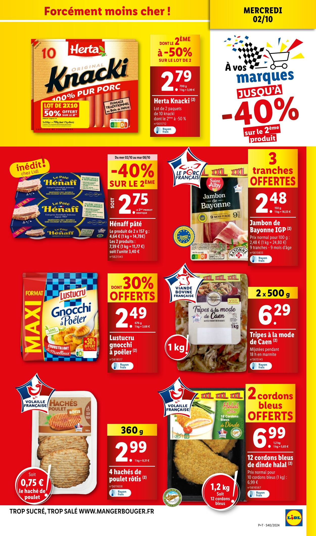 Catalogue Lidl 02.10.2024 - 08.10.2024