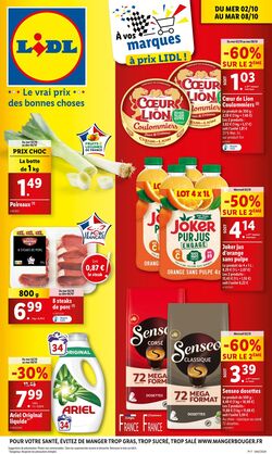 Catalogue Lidl 25.09.2024 - 06.10.2024