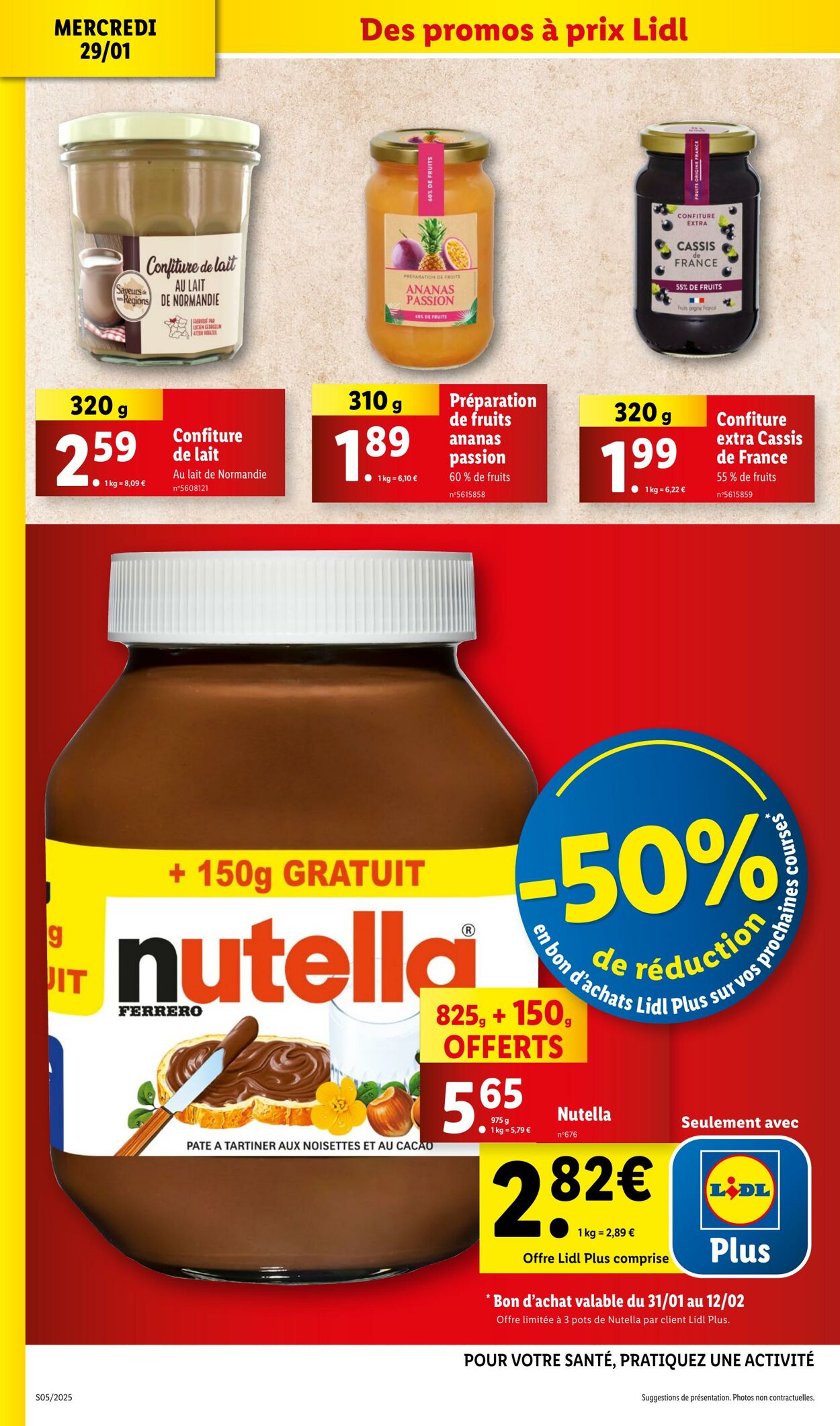 Catalogue Lidl 29.01.2025 - 05.02.2025