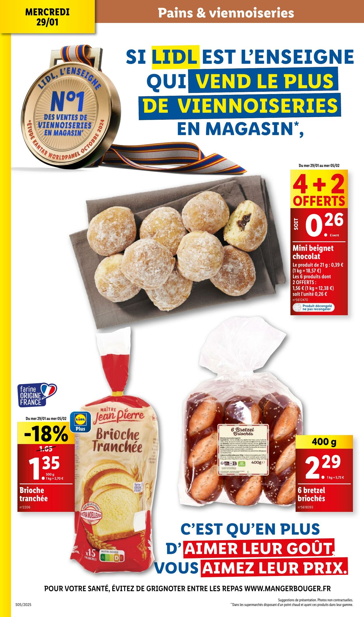 Catalogue Lidl 29.01.2025 - 05.02.2025