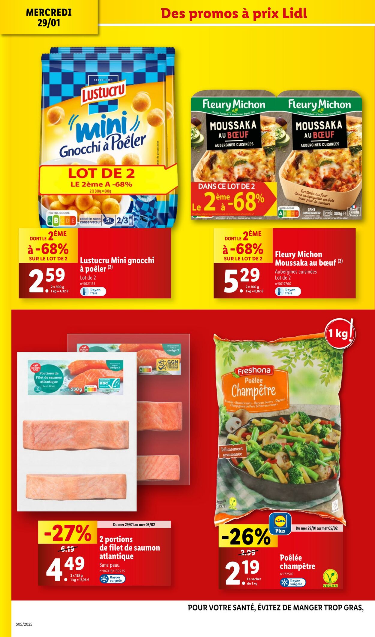 Catalogue Lidl 29.01.2025 - 05.02.2025