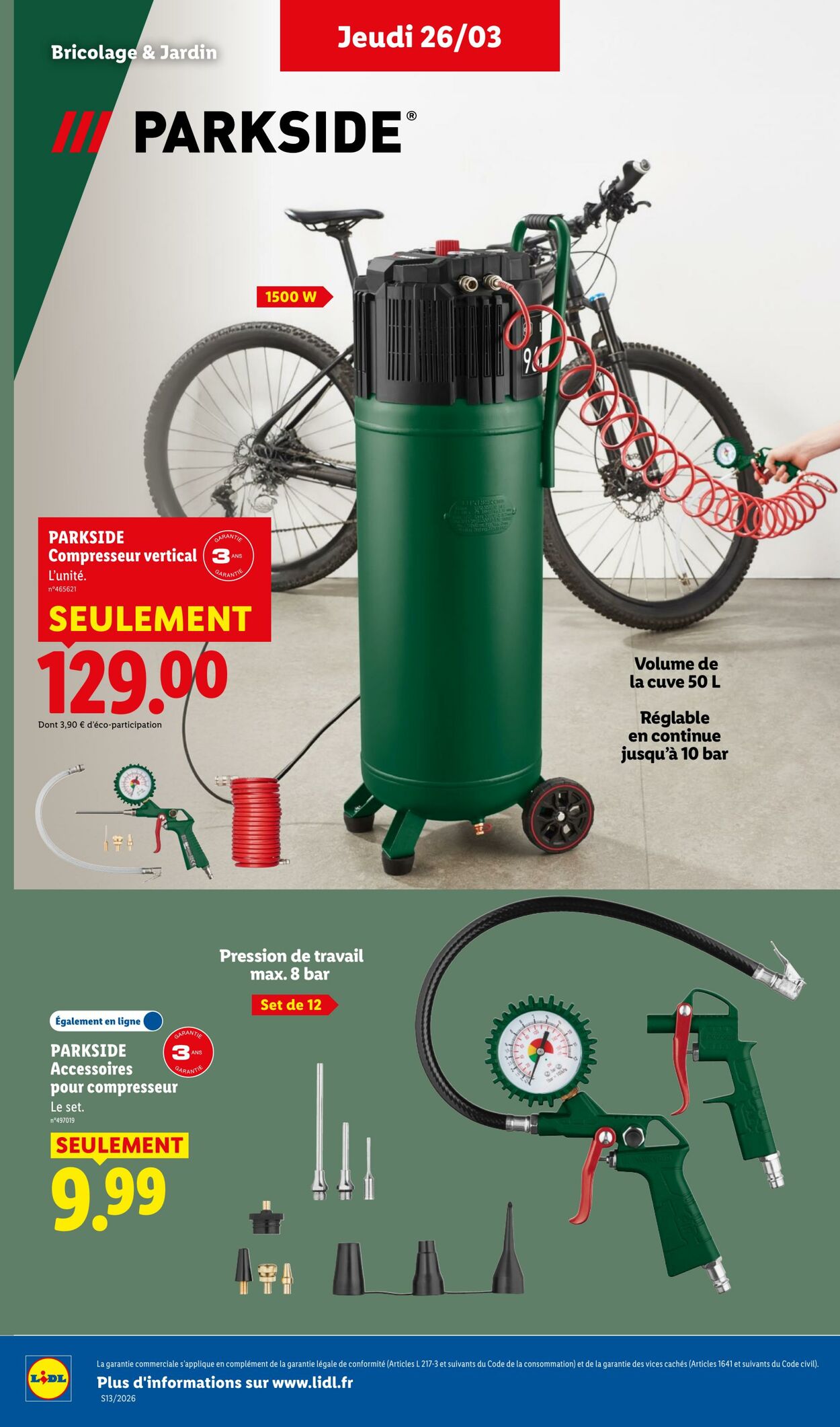 Catalogue Lidl 22.03.2026 - 01.04.2026