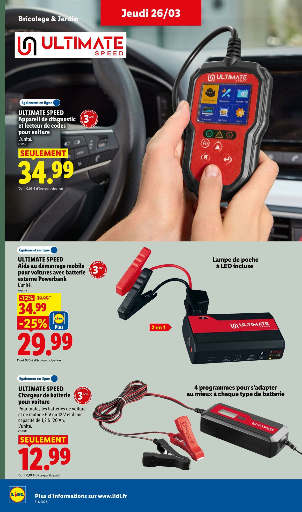 Catalogue Lidl 22.03.2026 - 01.04.2026