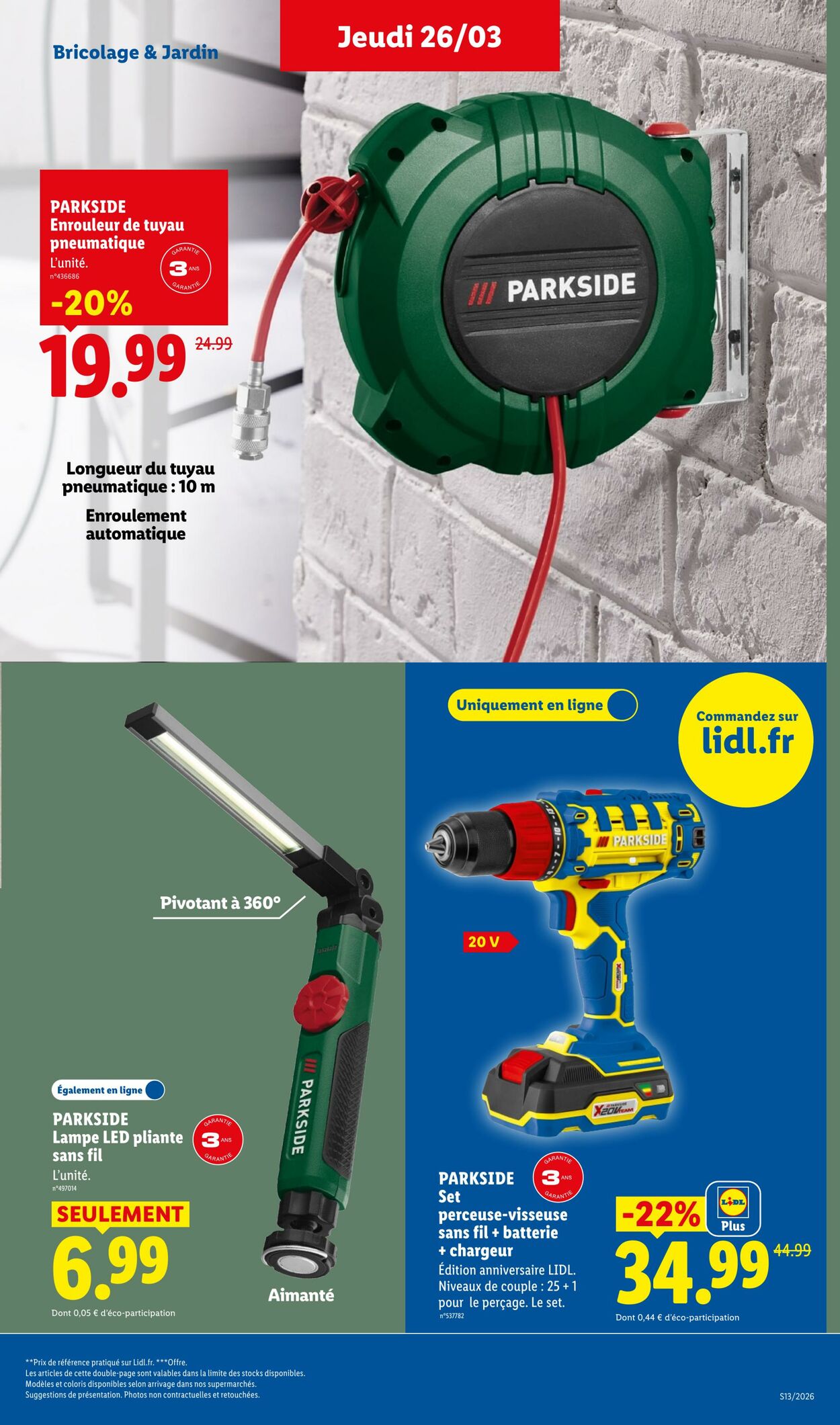 Catalogue Lidl 22.03.2026 - 01.04.2026