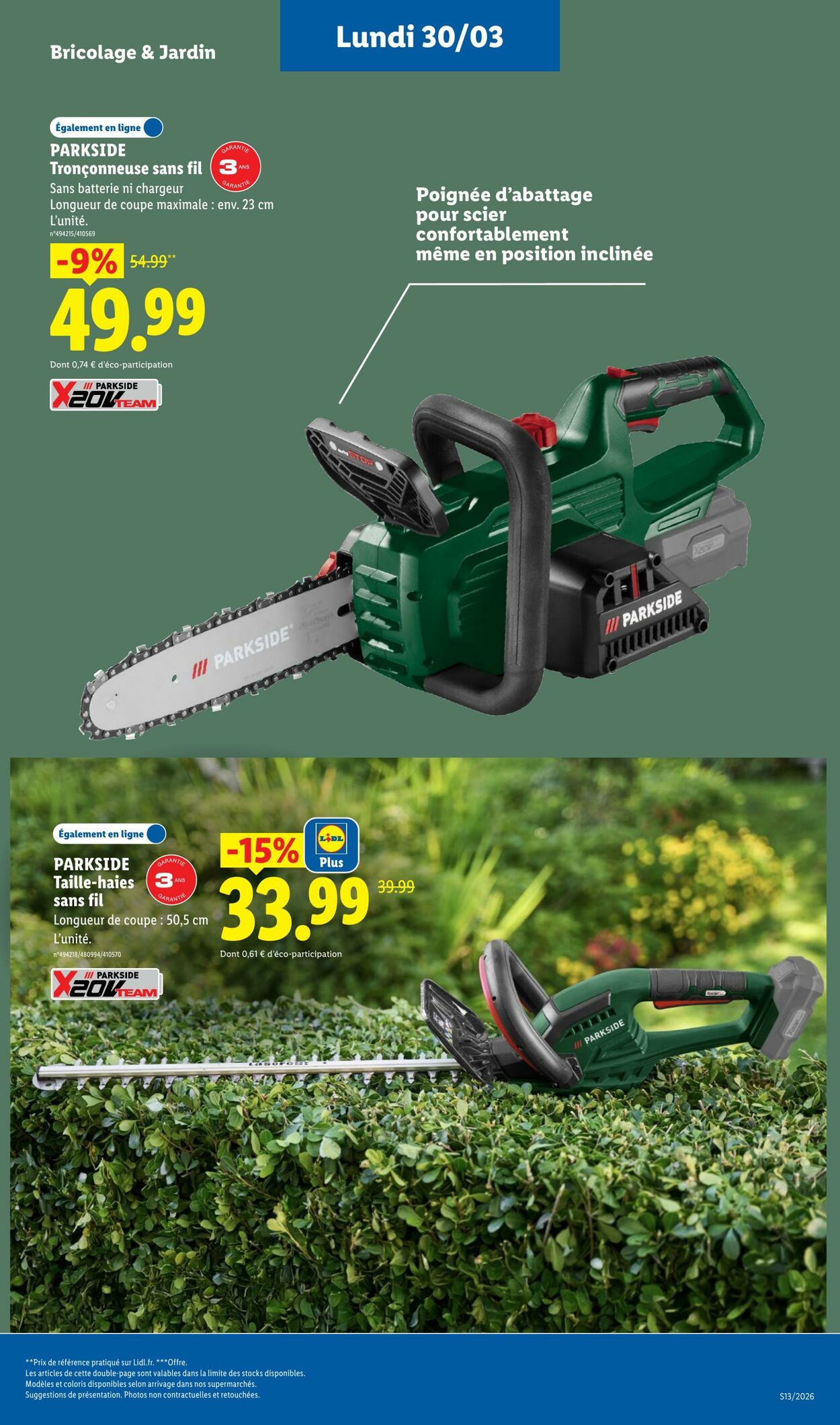 Catalogue Lidl 22.03.2026 - 01.04.2026