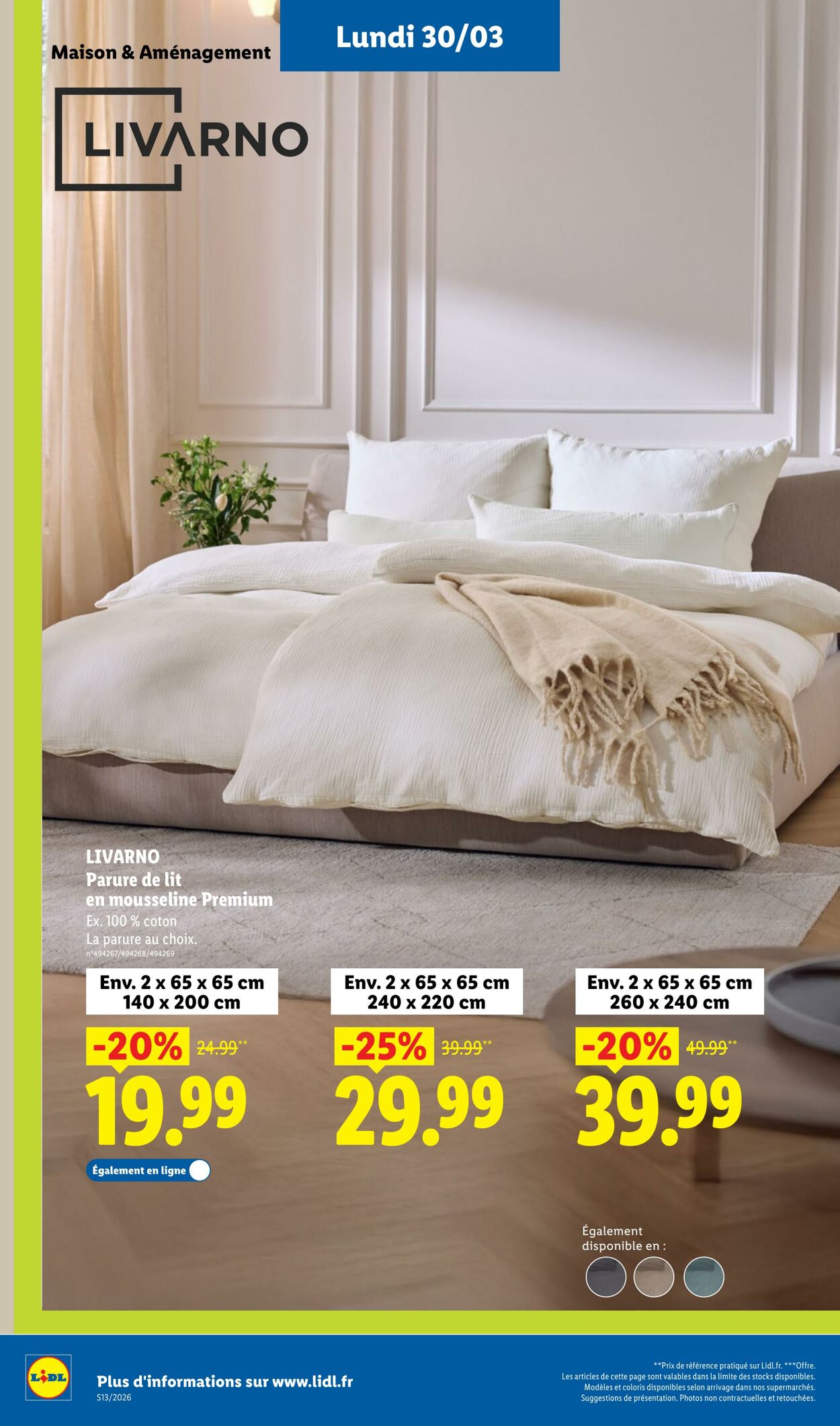 Catalogue Lidl 22.03.2026 - 01.04.2026