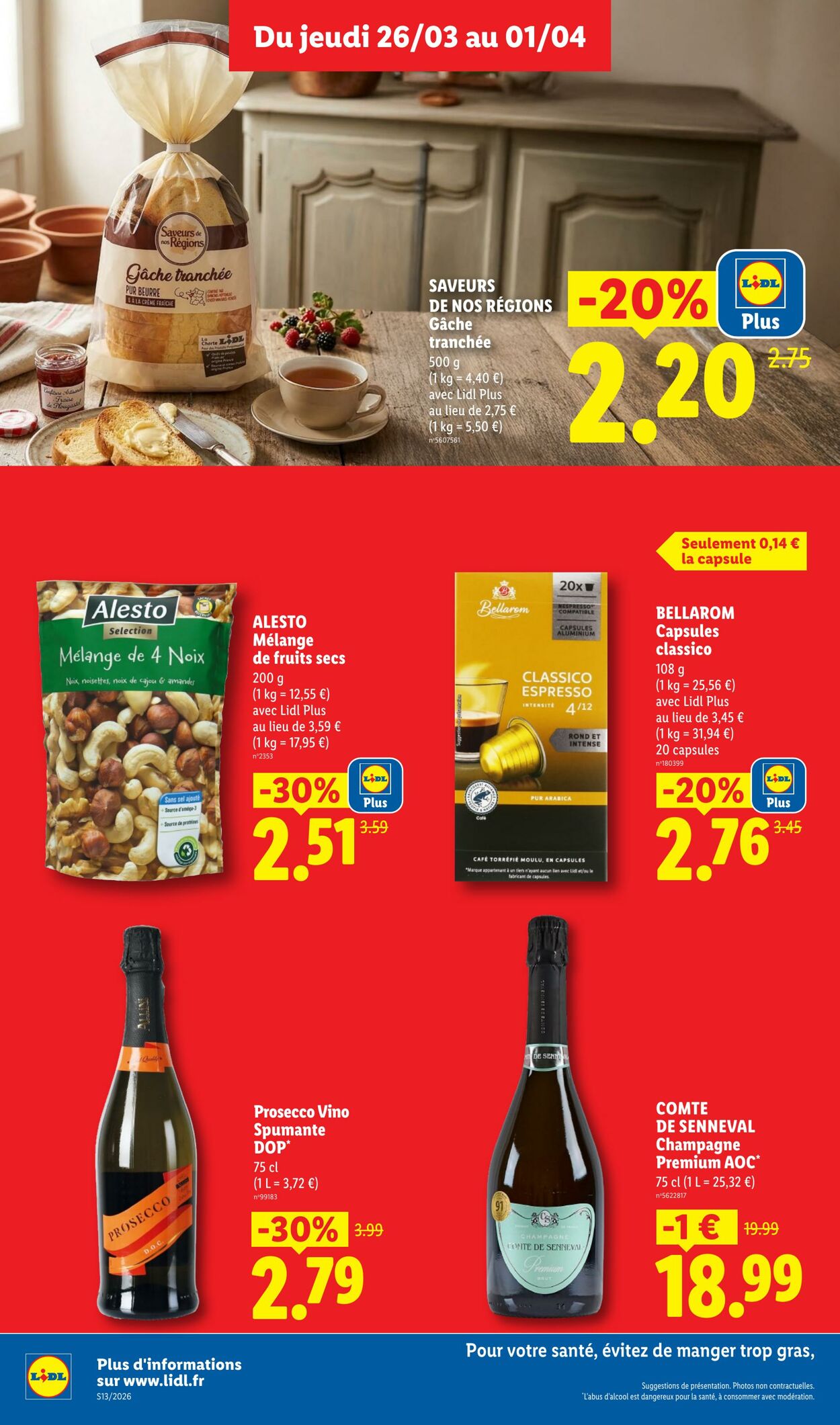 Catalogue Lidl 22.03.2026 - 01.04.2026