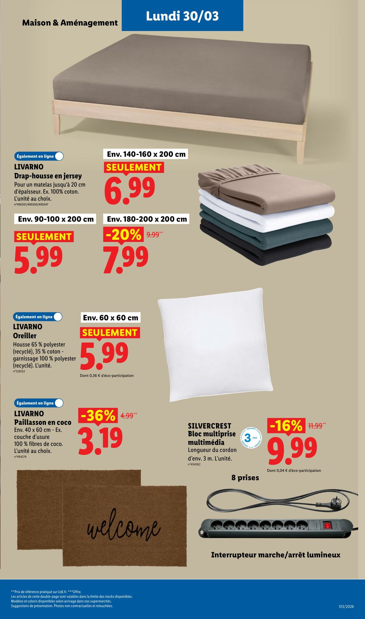 Catalogue Lidl 22.03.2026 - 01.04.2026