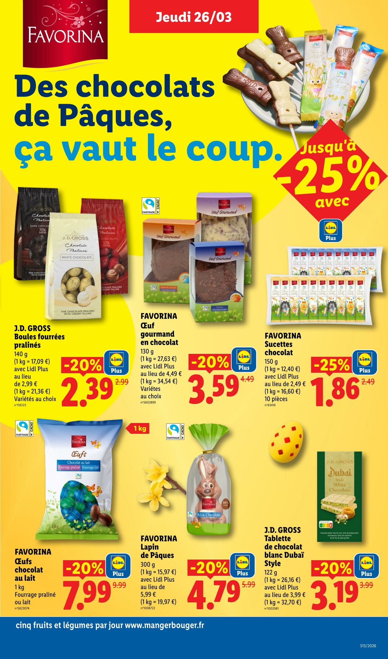 Catalogue Lidl 22.03.2026 - 01.04.2026