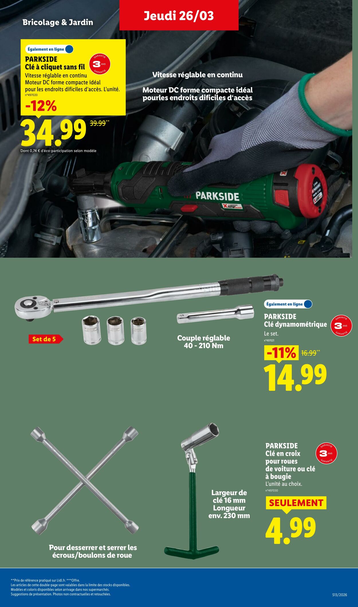 Catalogue Lidl 22.03.2026 - 01.04.2026