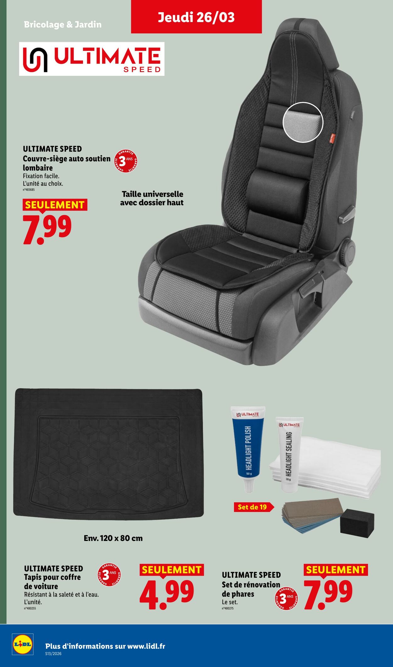 Catalogue Lidl 22.03.2026 - 01.04.2026