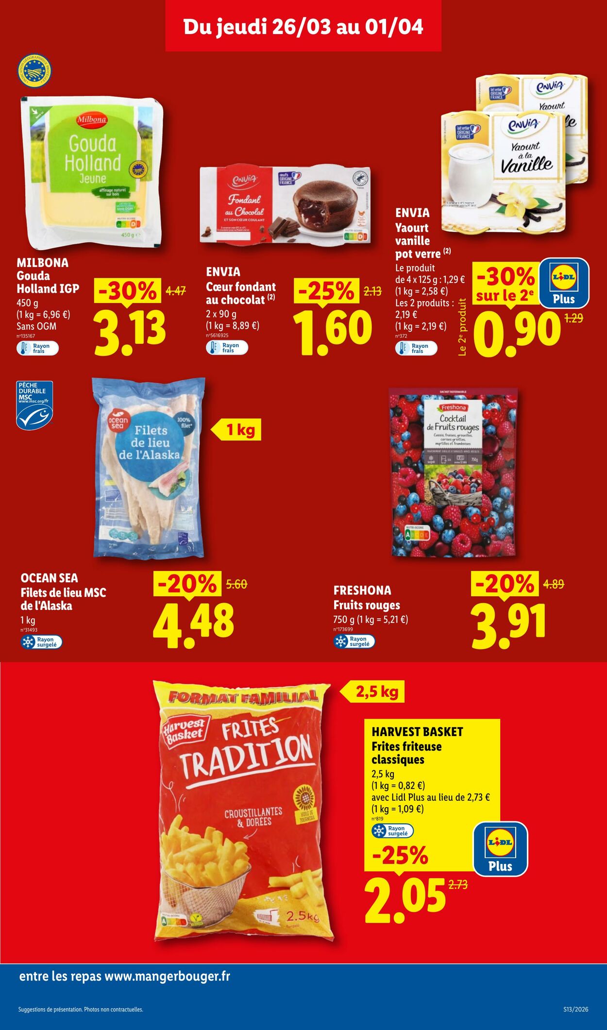 Catalogue Lidl 22.03.2026 - 01.04.2026
