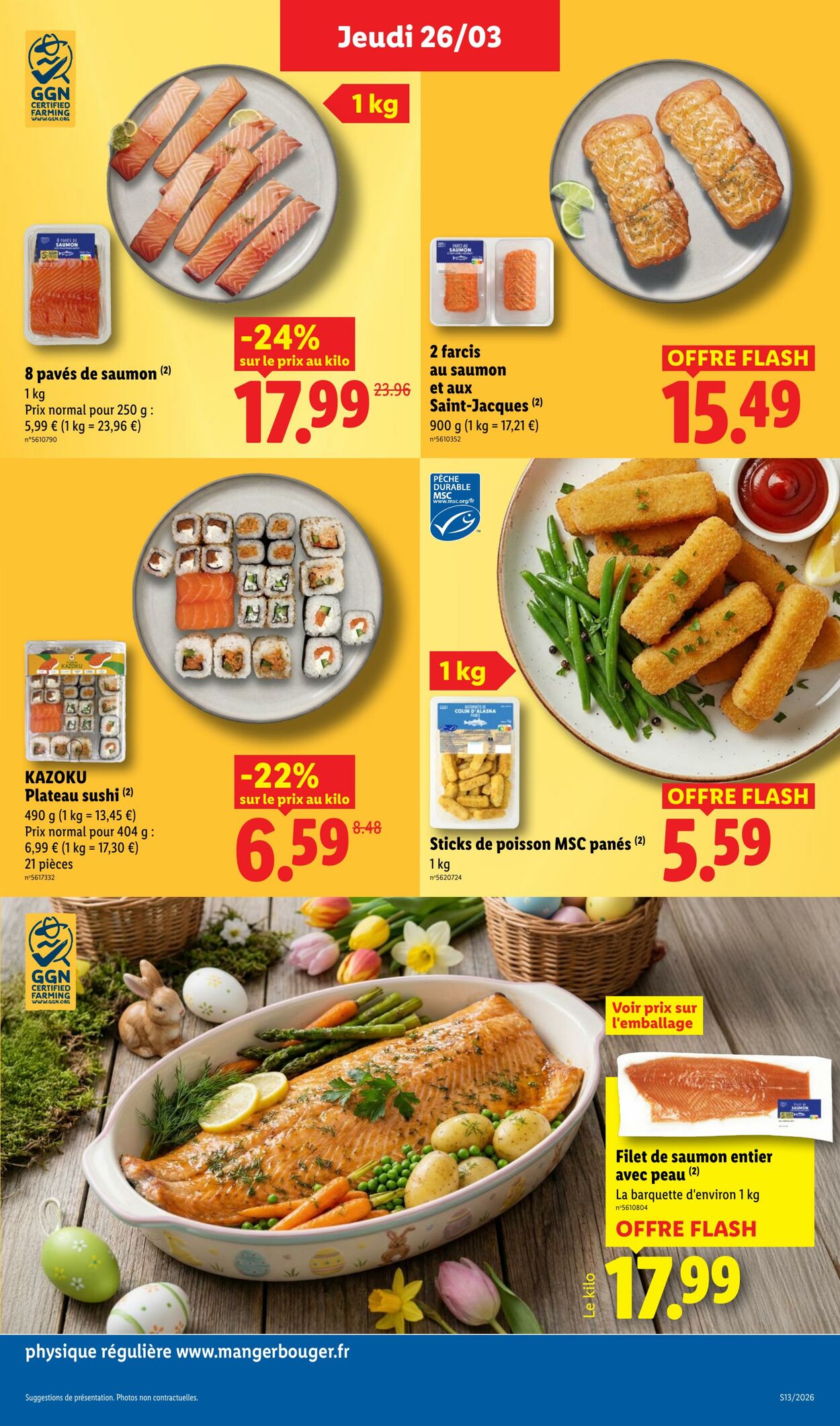 Catalogue Lidl 22.03.2026 - 01.04.2026