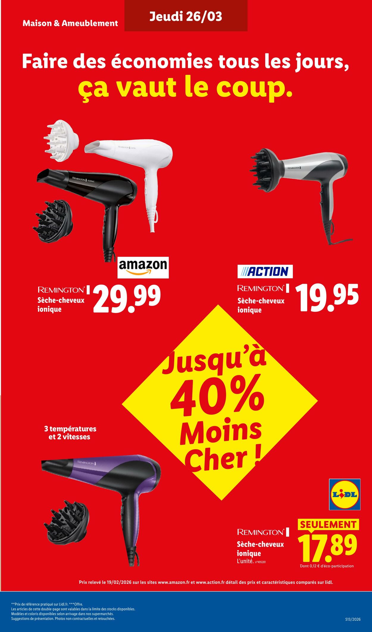 Catalogue Lidl 22.03.2026 - 01.04.2026