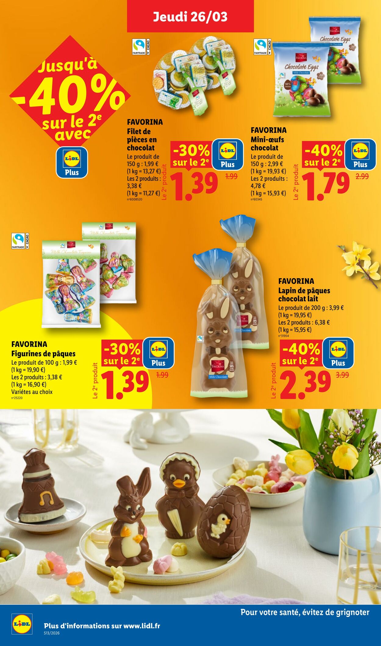 Catalogue Lidl 22.03.2026 - 01.04.2026