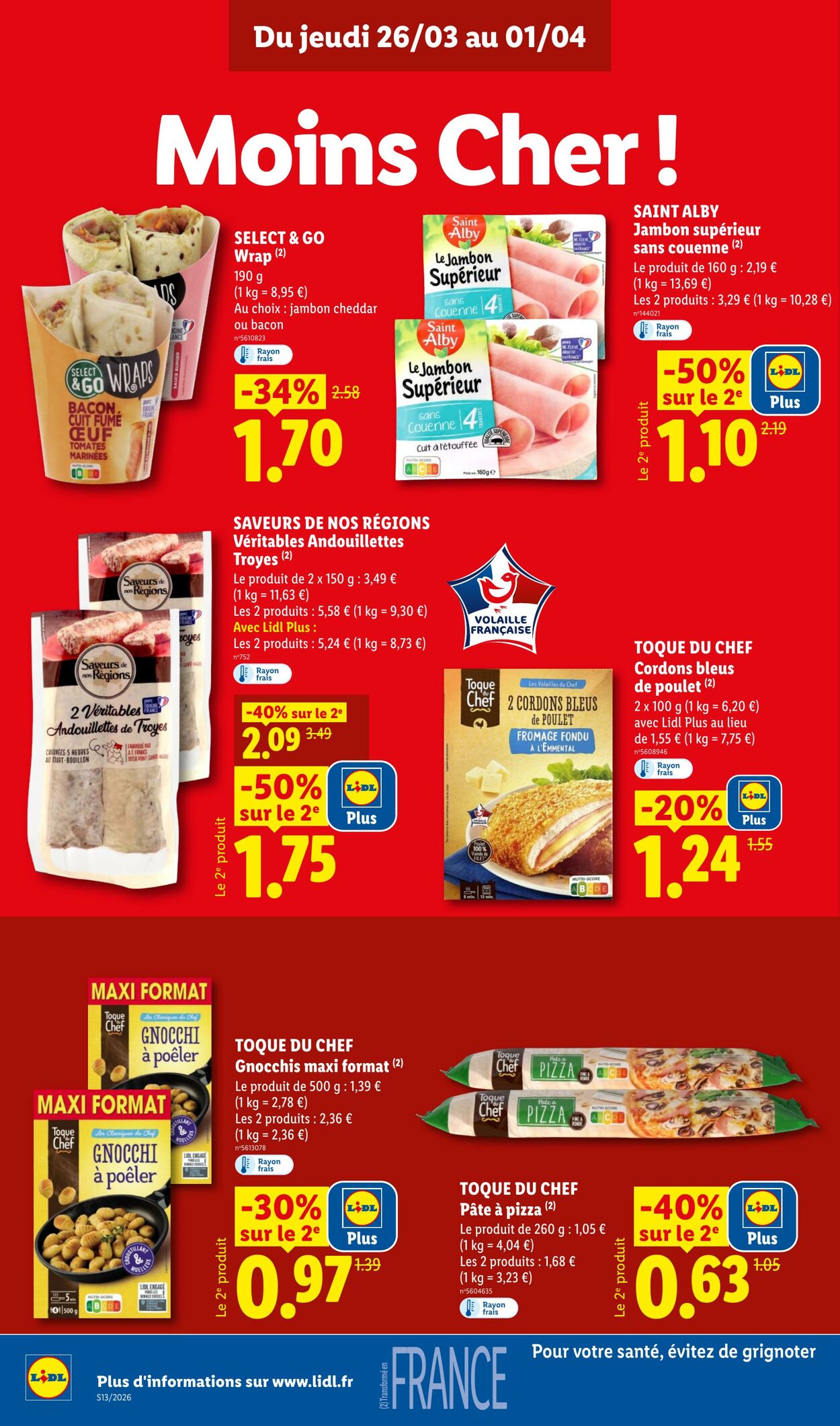 Catalogue Lidl 22.03.2026 - 01.04.2026