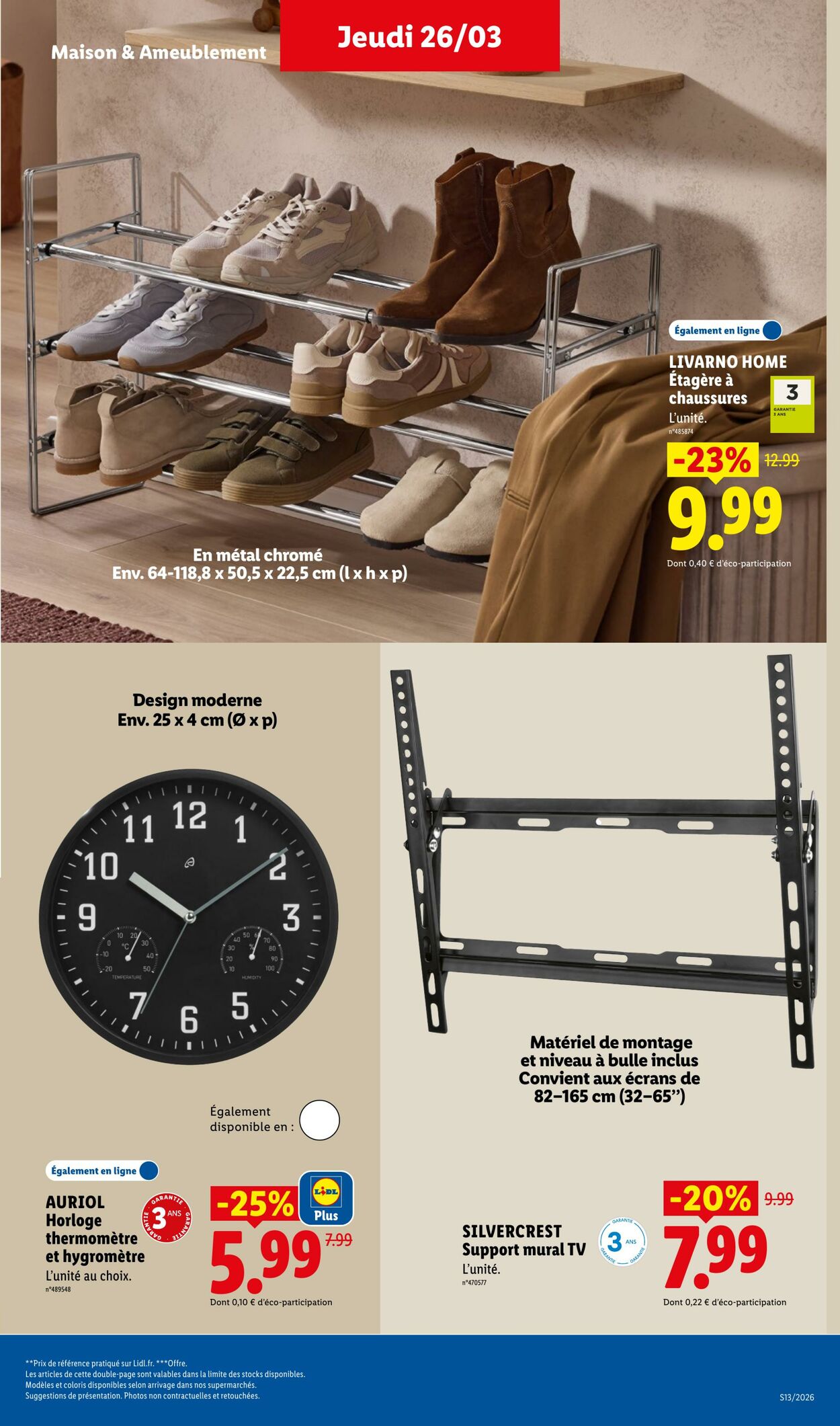 Catalogue Lidl 22.03.2026 - 01.04.2026