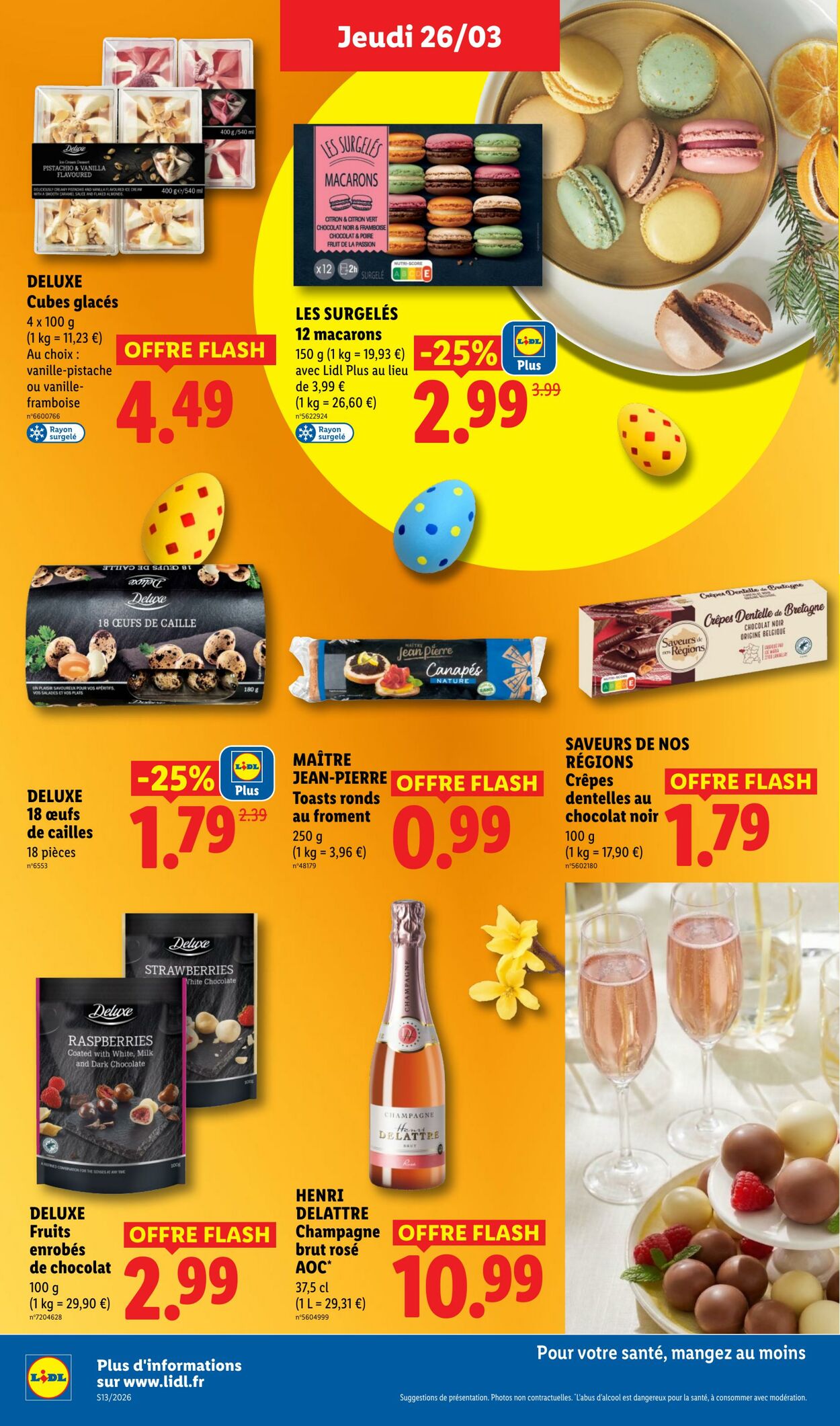 Catalogue Lidl 22.03.2026 - 01.04.2026