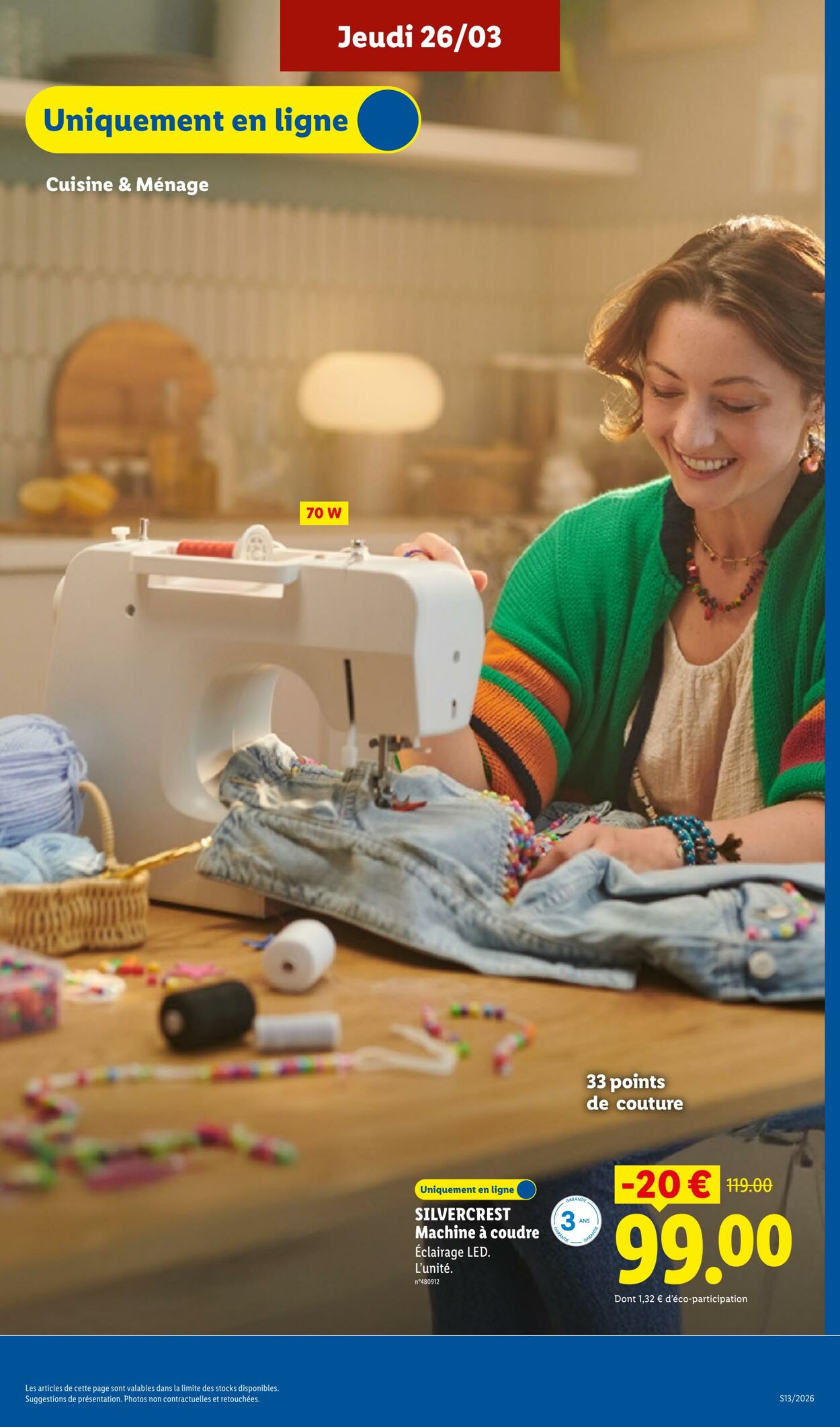 Catalogue Lidl 22.03.2026 - 01.04.2026