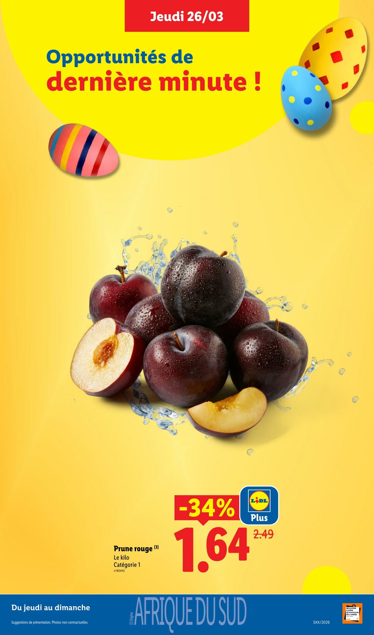Catalogue Lidl 22.03.2026 - 01.04.2026