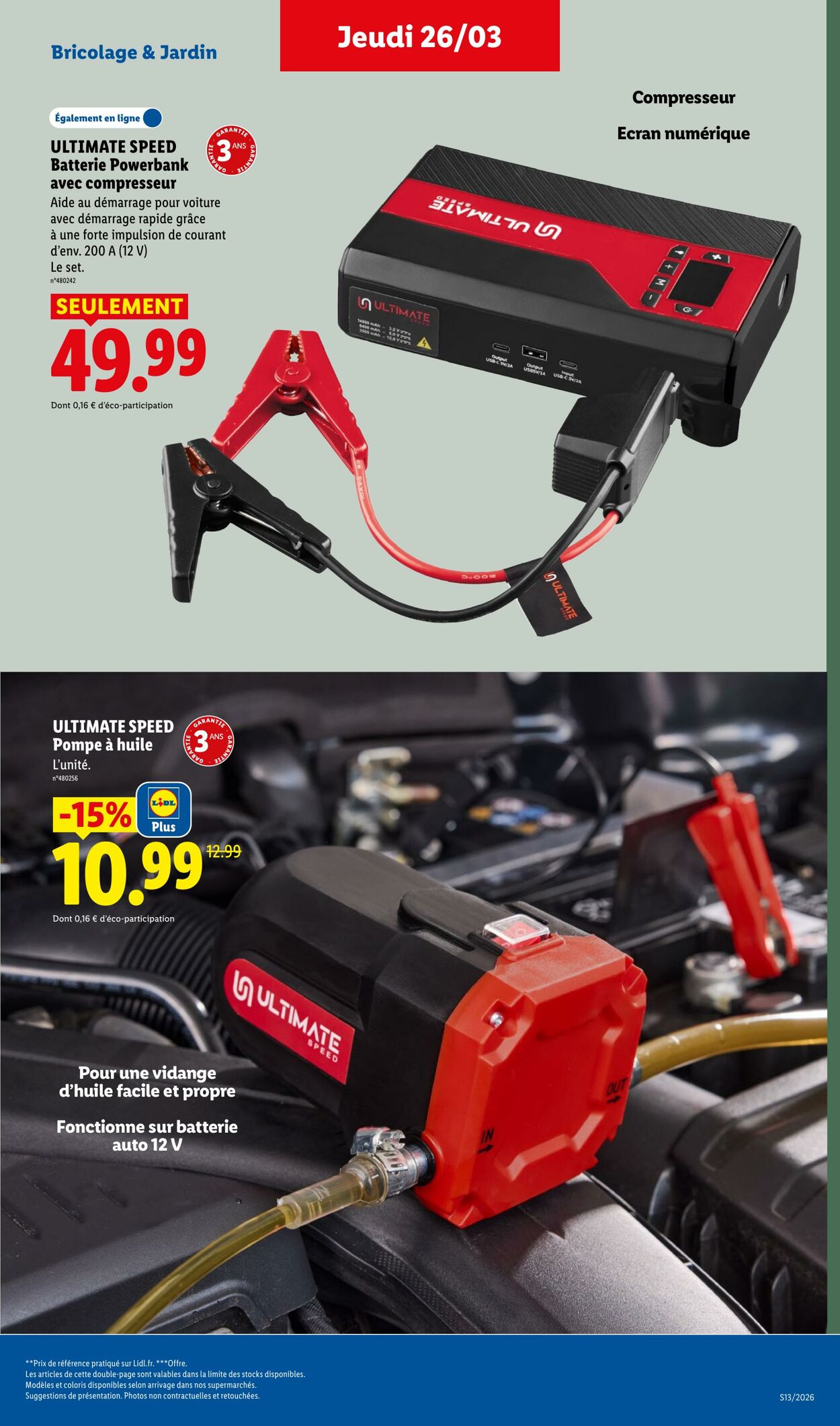 Catalogue Lidl 22.03.2026 - 01.04.2026