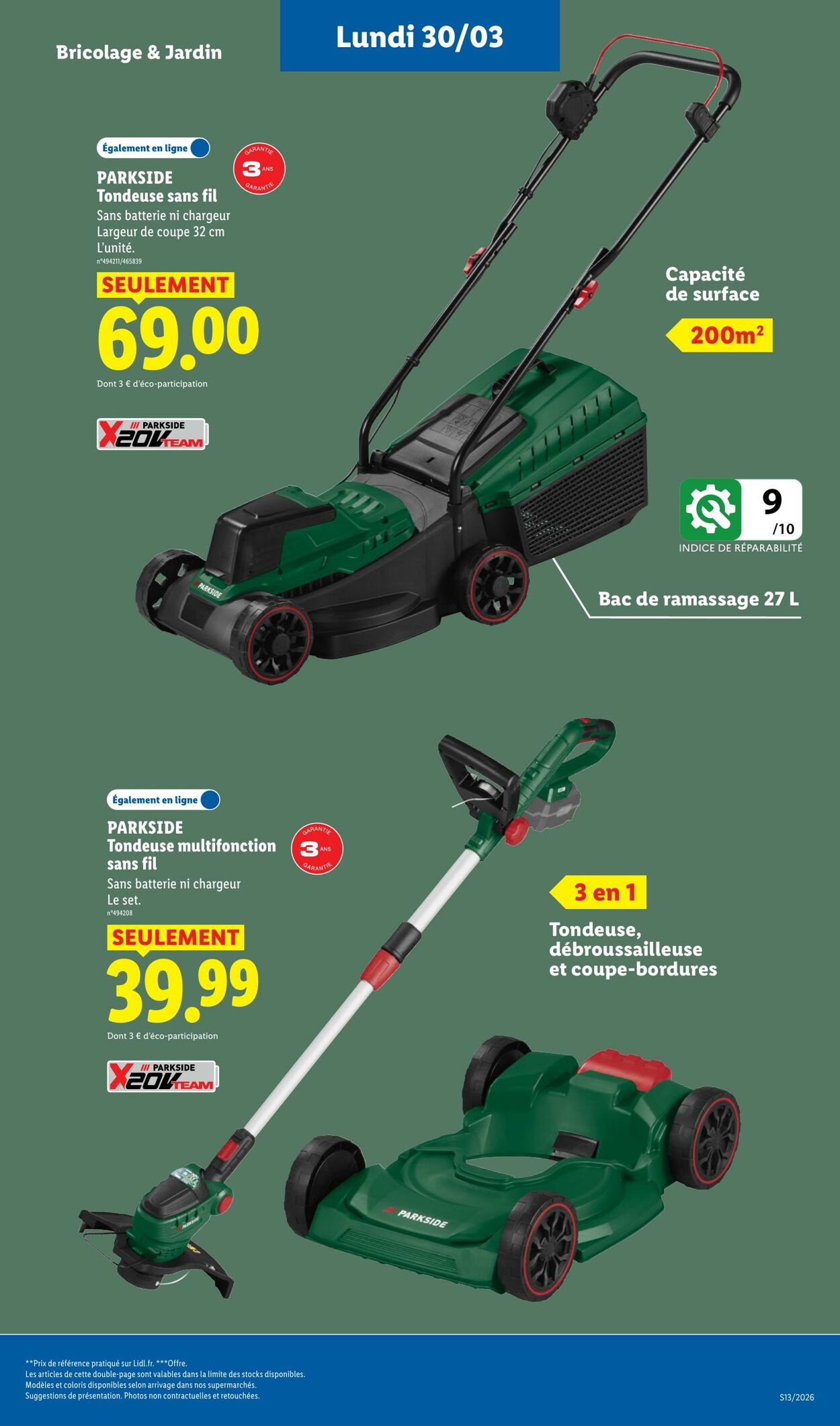 Catalogue Lidl 22.03.2026 - 01.04.2026