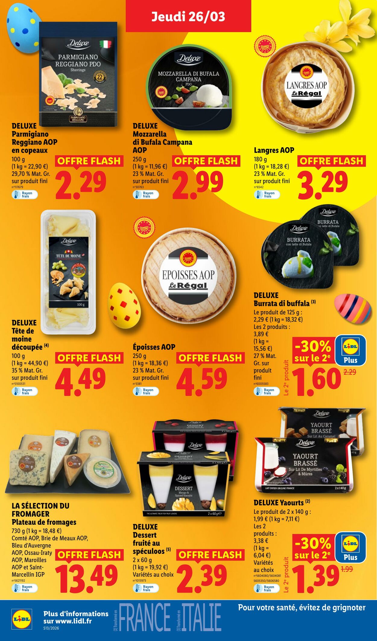Catalogue Lidl 22.03.2026 - 01.04.2026