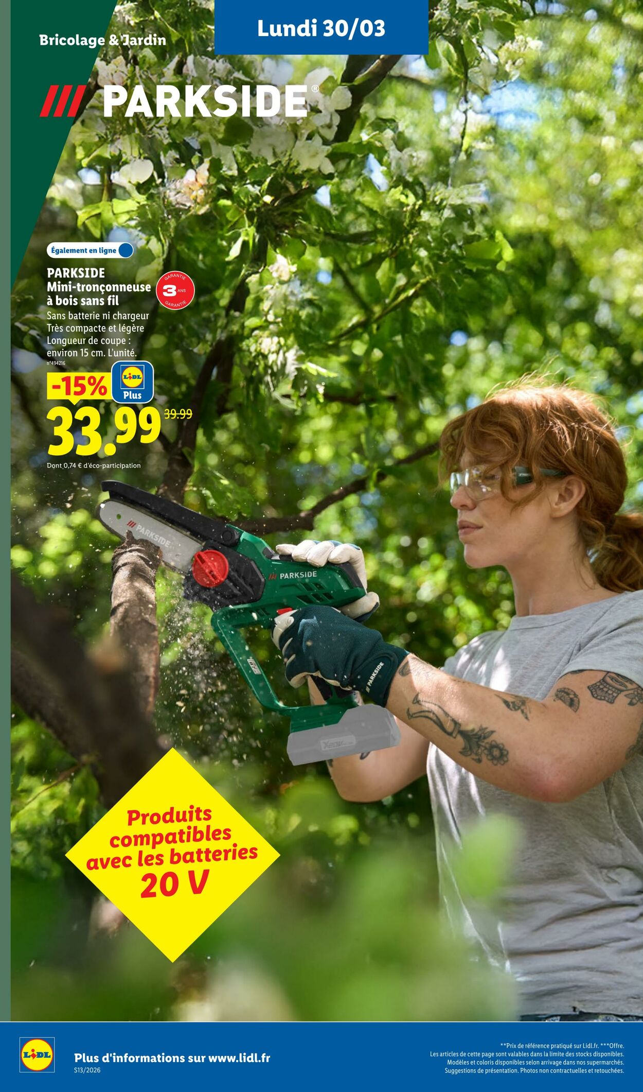Catalogue Lidl 22.03.2026 - 01.04.2026