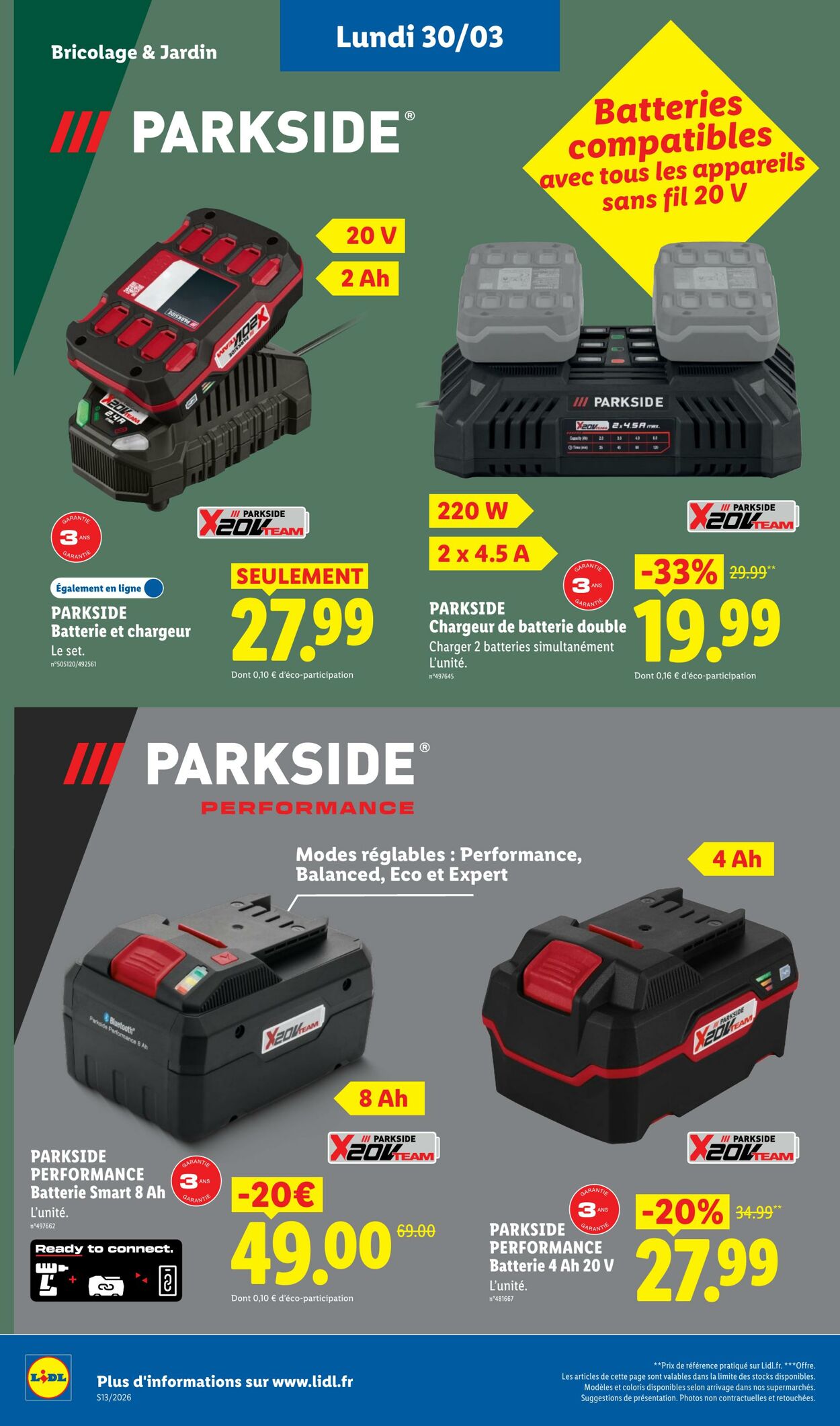 Catalogue Lidl 22.03.2026 - 01.04.2026