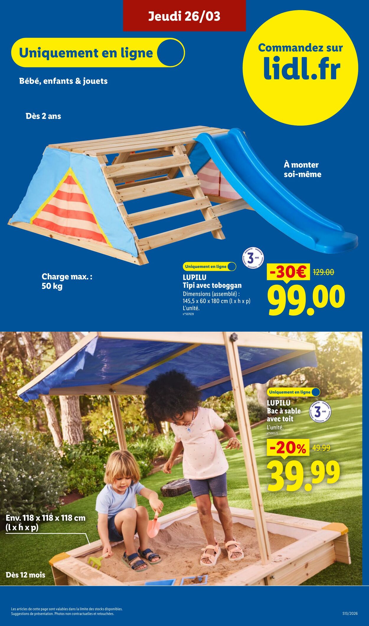 Catalogue Lidl 22.03.2026 - 01.04.2026