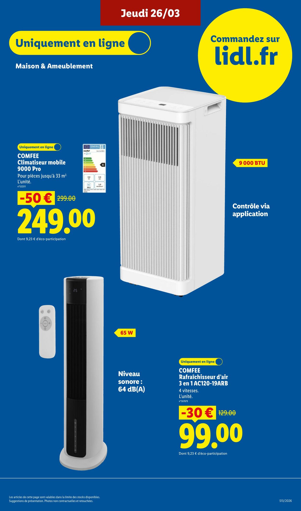 Catalogue Lidl 22.03.2026 - 01.04.2026