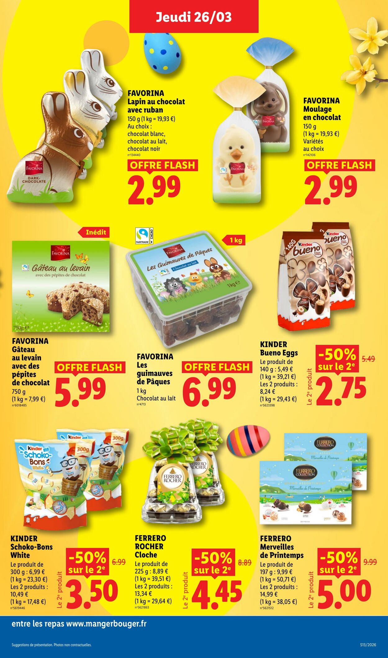 Catalogue Lidl 22.03.2026 - 01.04.2026