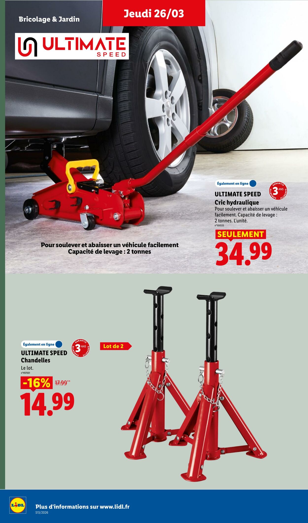 Catalogue Lidl 22.03.2026 - 01.04.2026