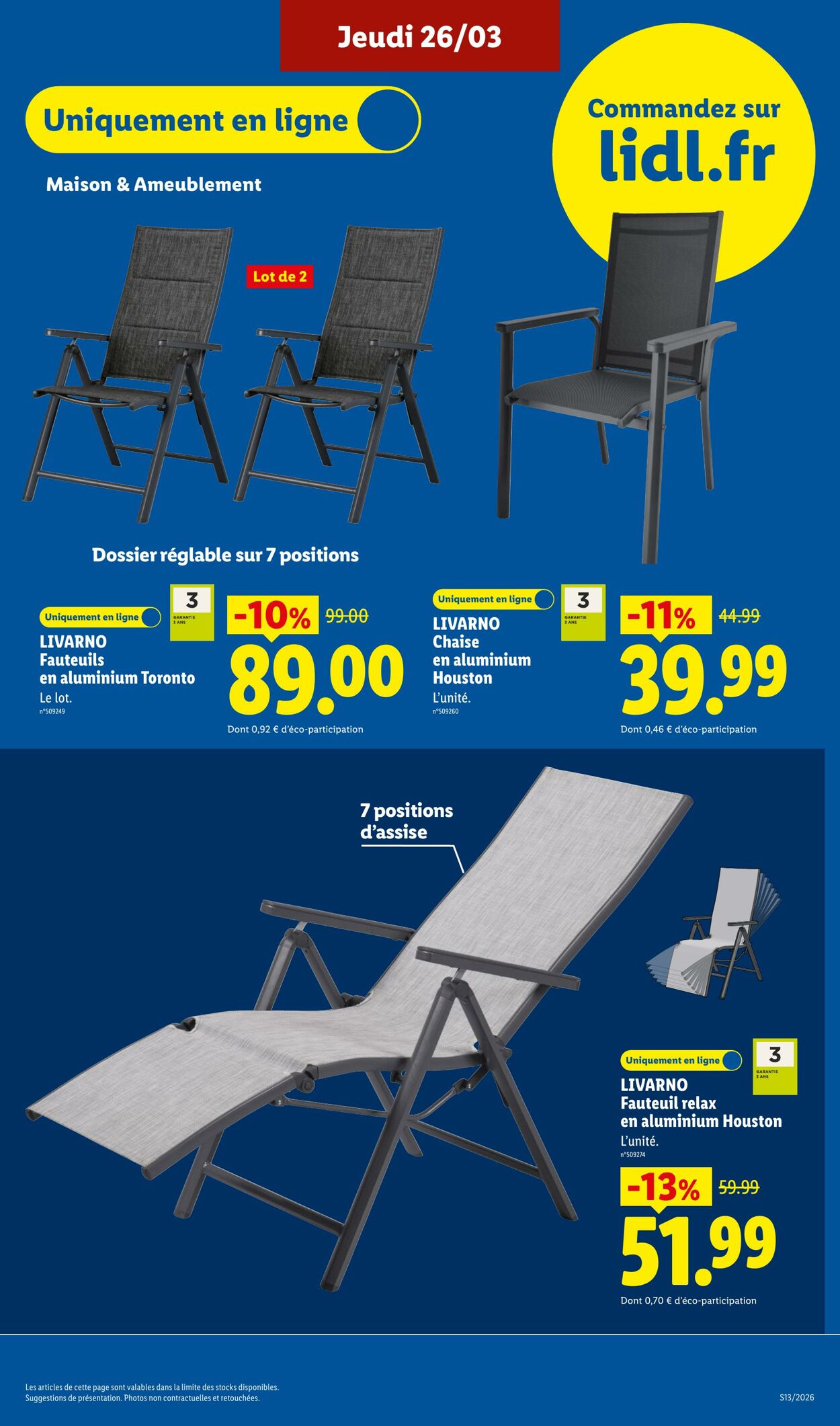 Catalogue Lidl 22.03.2026 - 01.04.2026