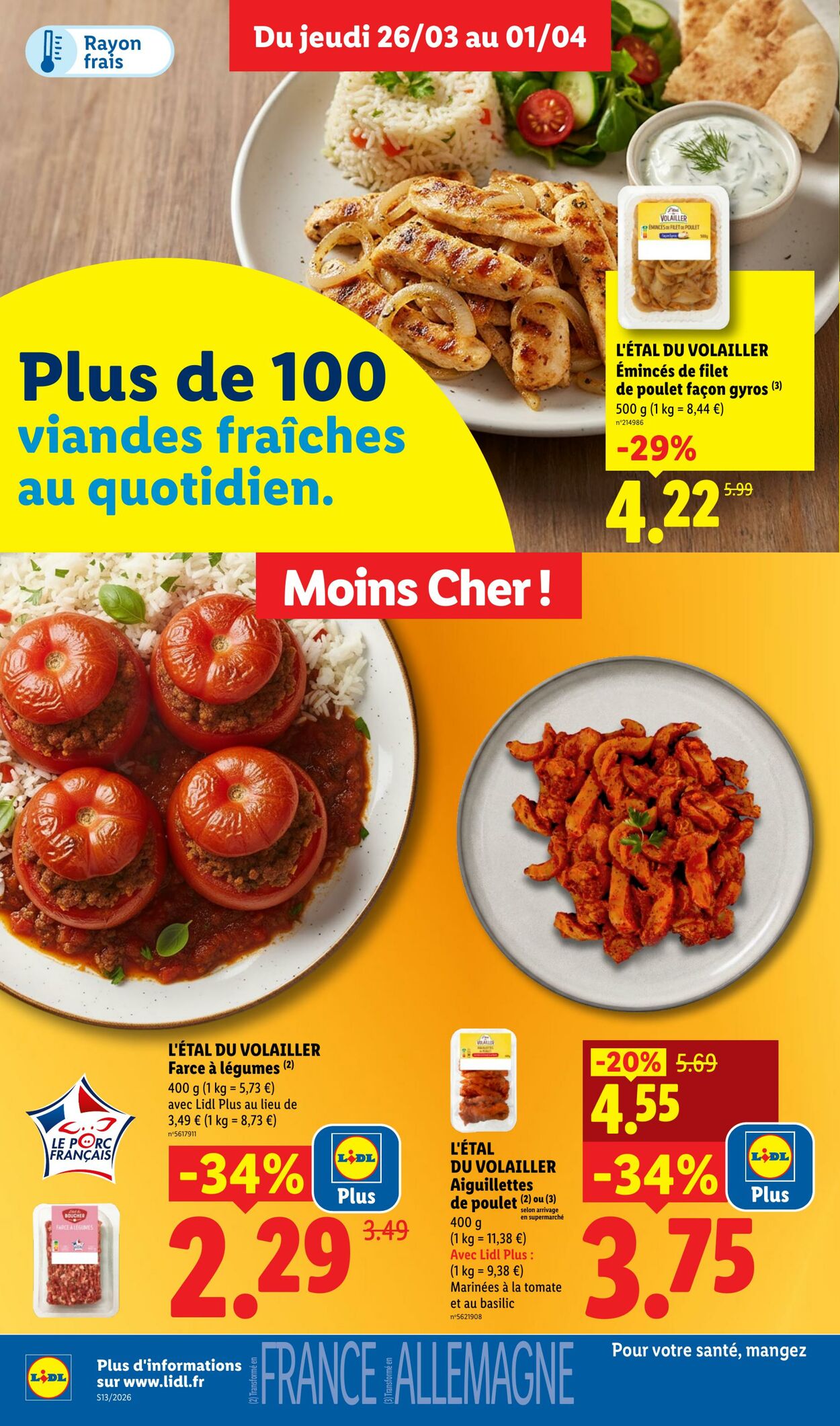 Catalogue Lidl 22.03.2026 - 01.04.2026
