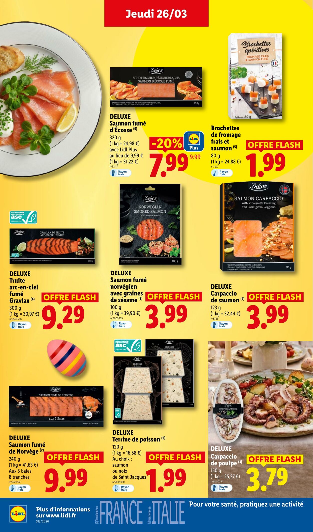 Catalogue Lidl 22.03.2026 - 01.04.2026